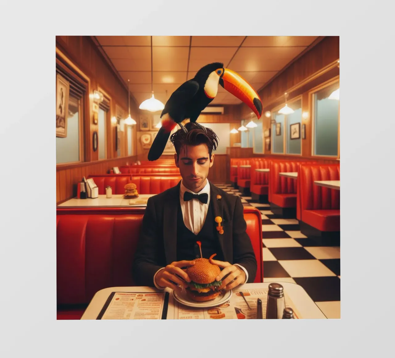 Two Can pellicola backlit da Art Unleashed