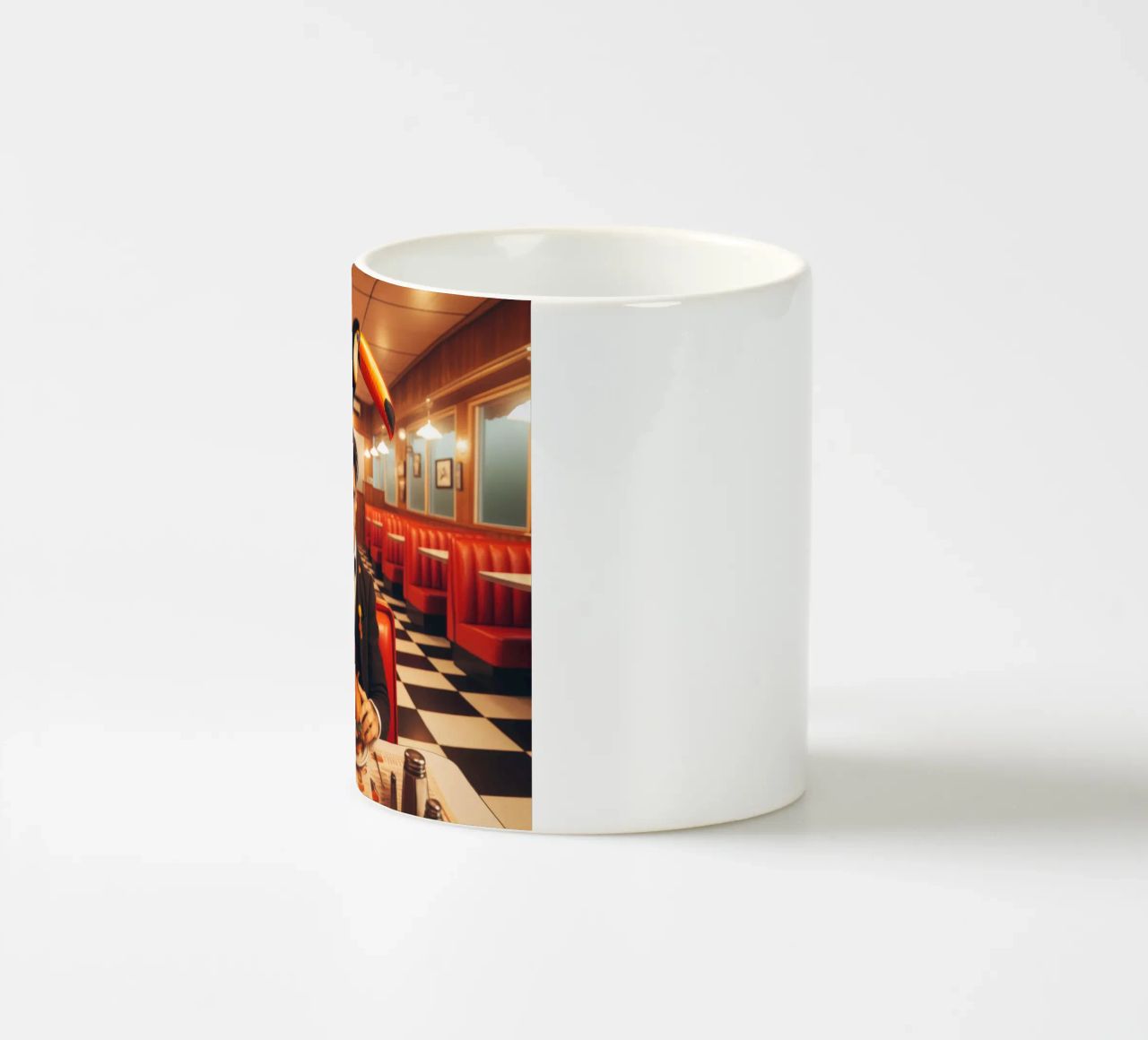 Two Can tazza in ceramica da Art Unleashed