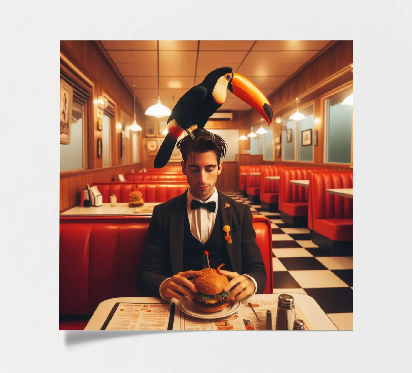 Two Can stickervel van Art Unleashed