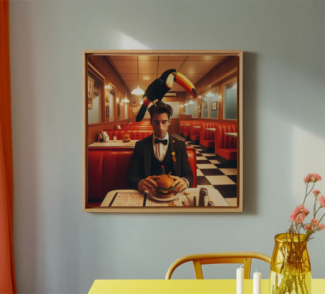 Two Can tela da Art Unleashed