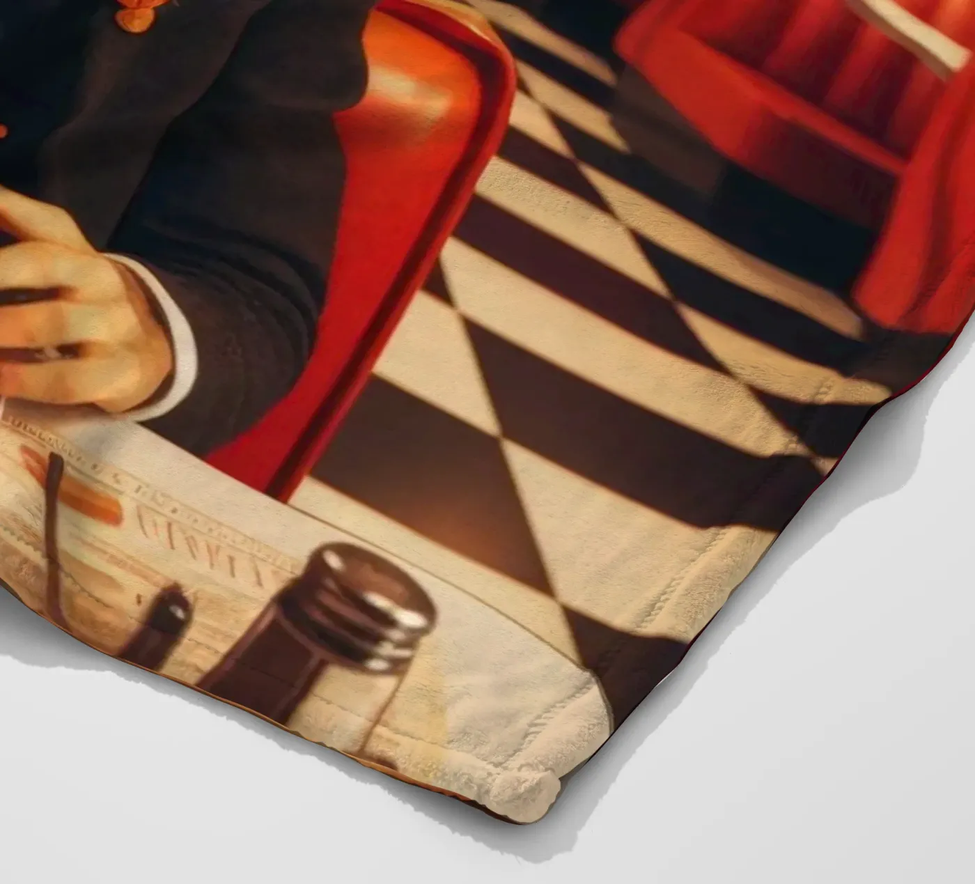 Two Can plaid polaire de Art Unleashed