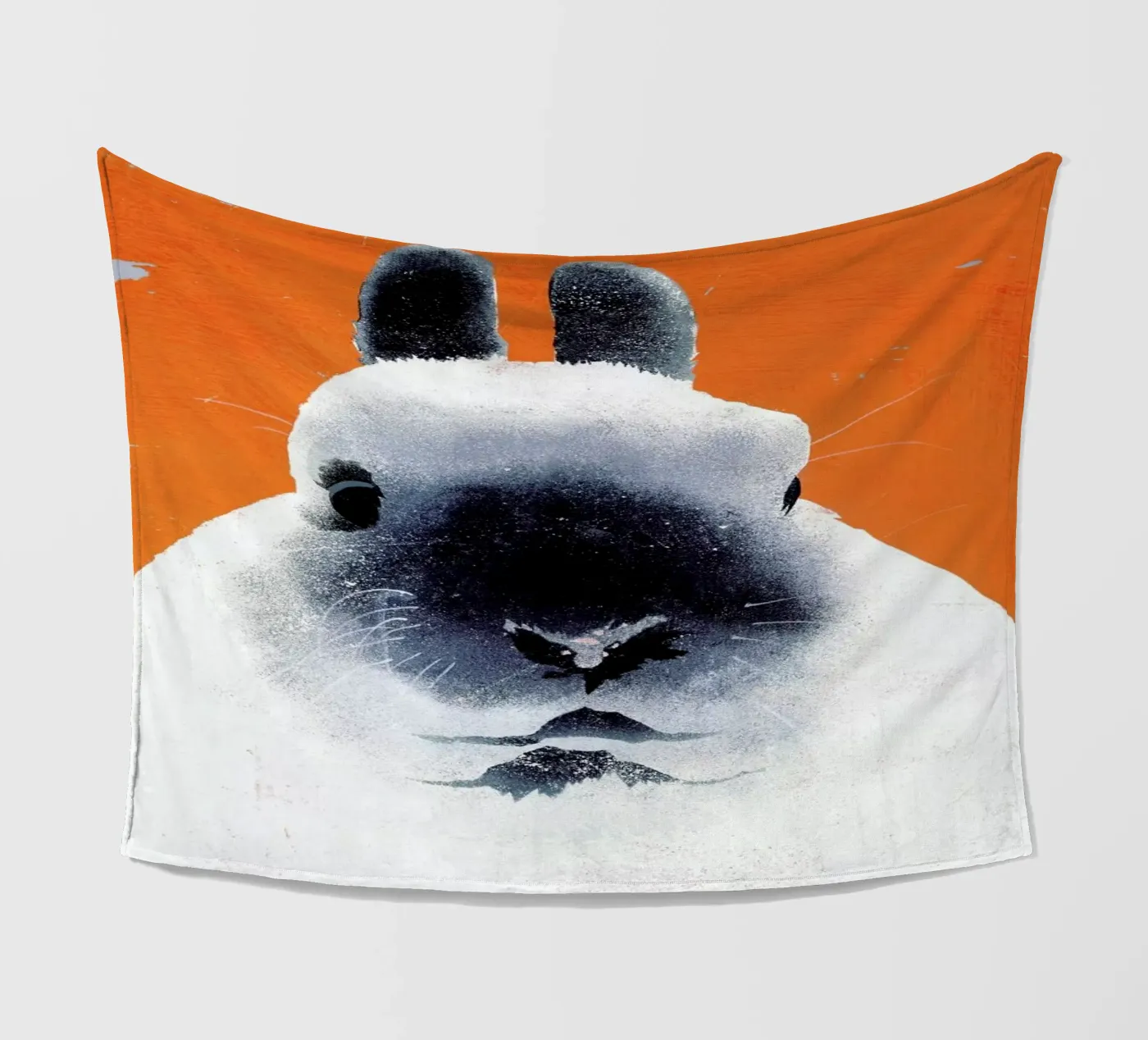 Rabbit fleecedeken van Andy Bridge