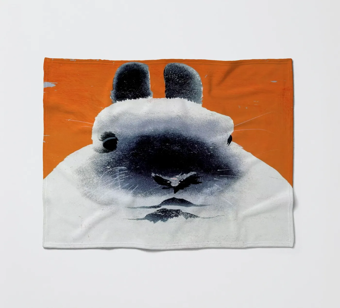 Rabbit fleecedeken van Andy Bridge