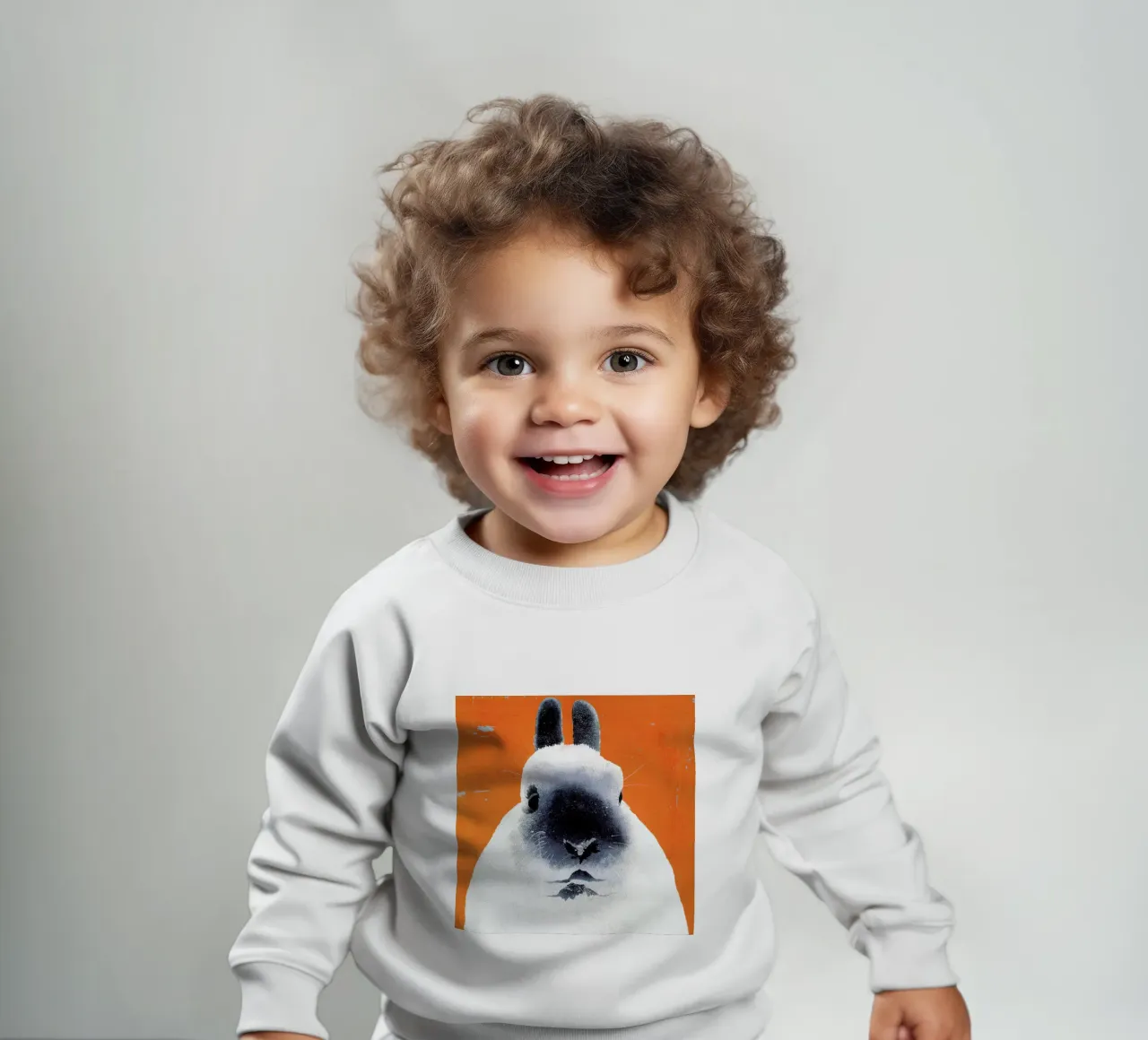 Rabbit felpa neonato da Andy Bridge