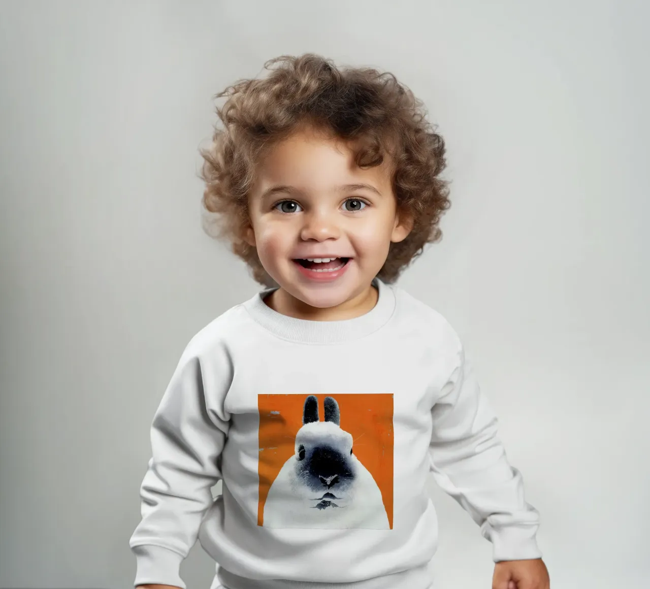 Rabbit felpa neonato da Andy Bridge