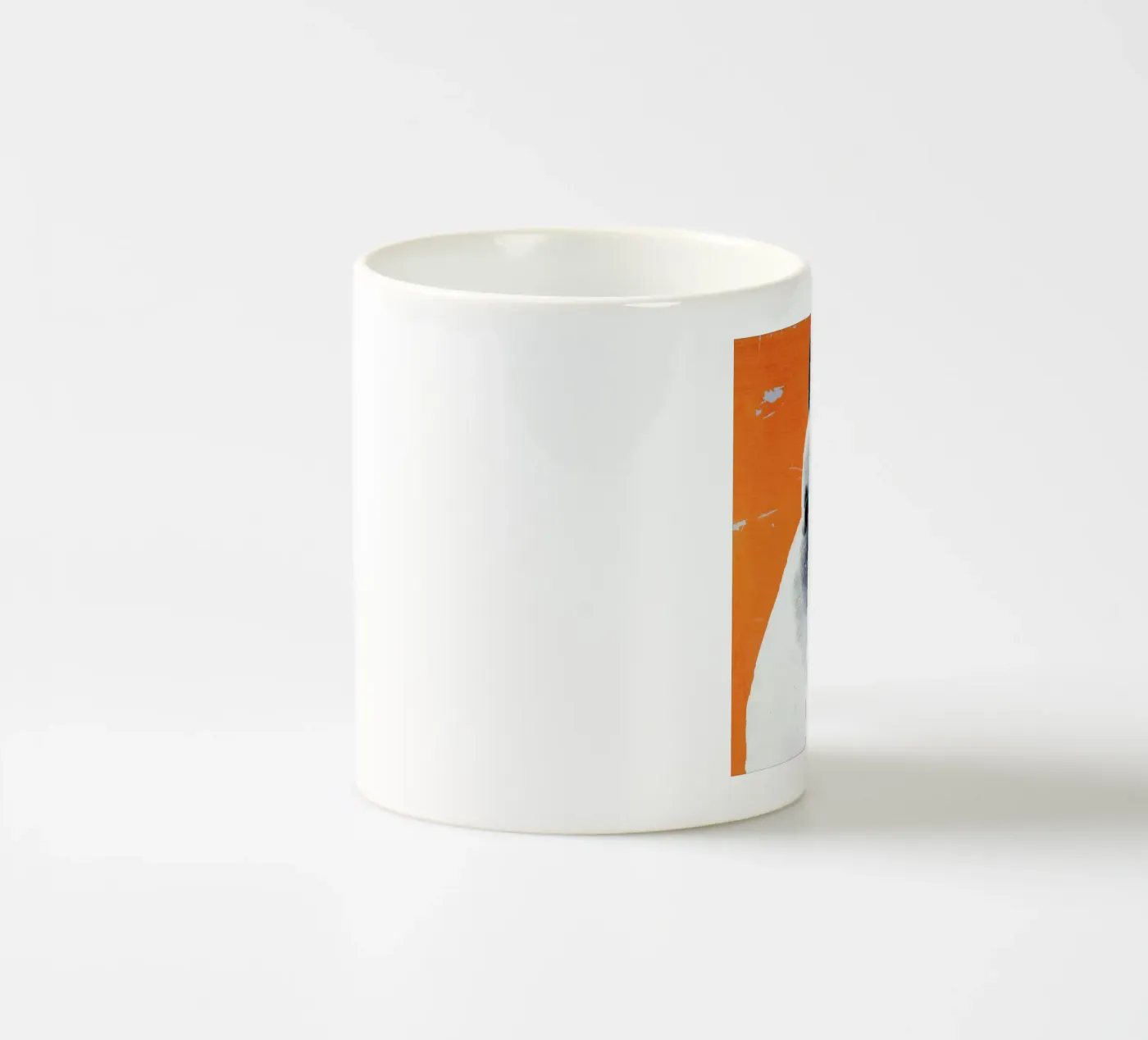 Rabbit ceramic mug by Andy Bridge