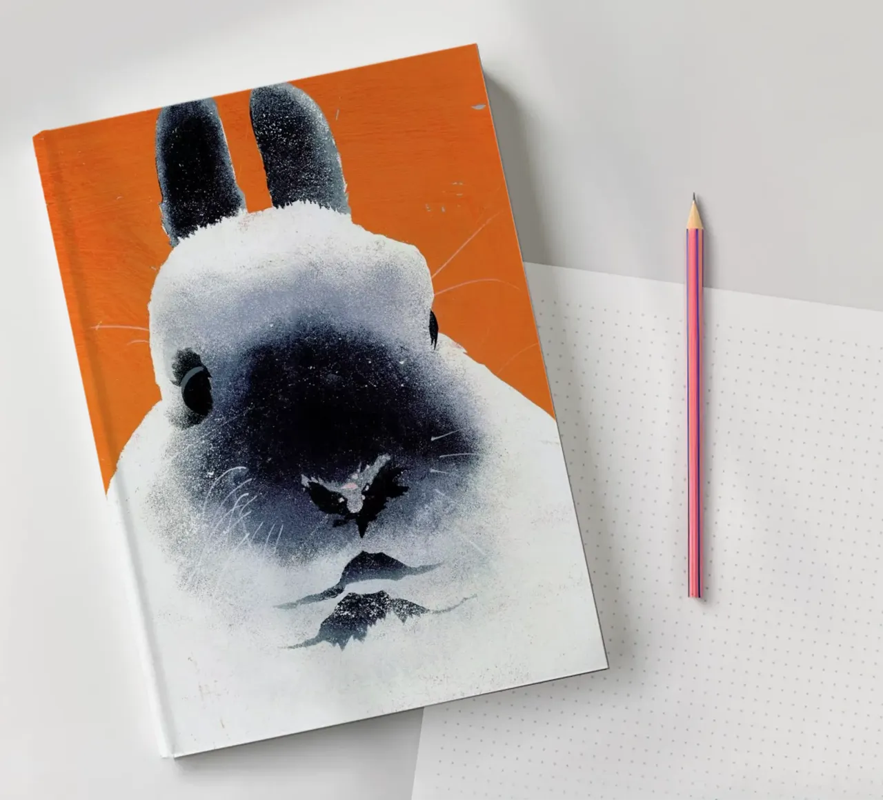 Rabbit notebook by Andy Bridge
