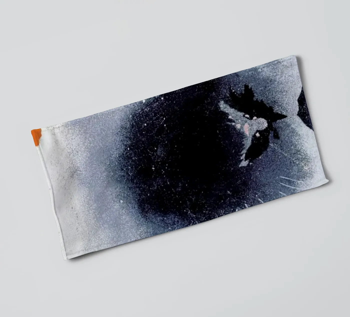 Rabbit badhanddoek van Andy Bridge