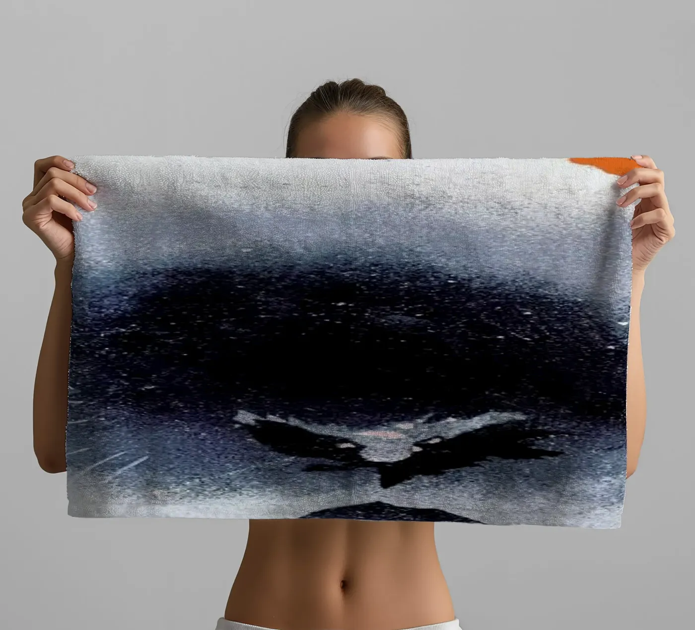 Rabbit badhanddoek van Andy Bridge