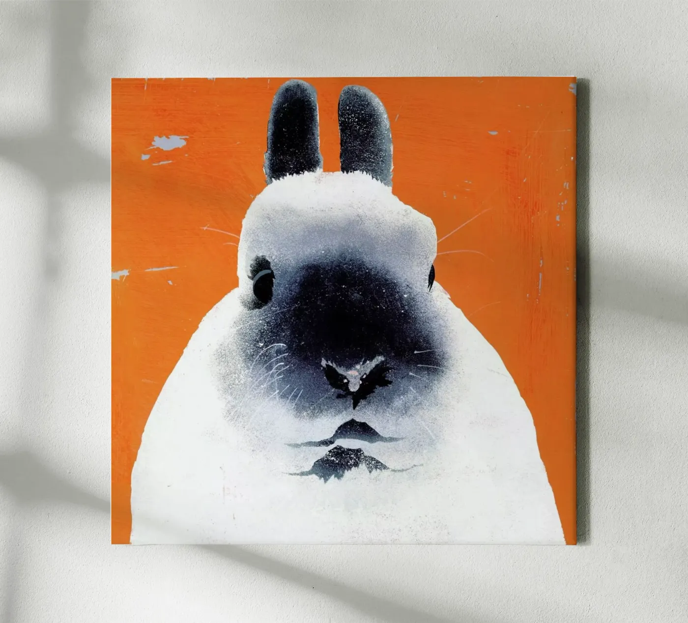 Rabbit canvas by Andy Bridge
