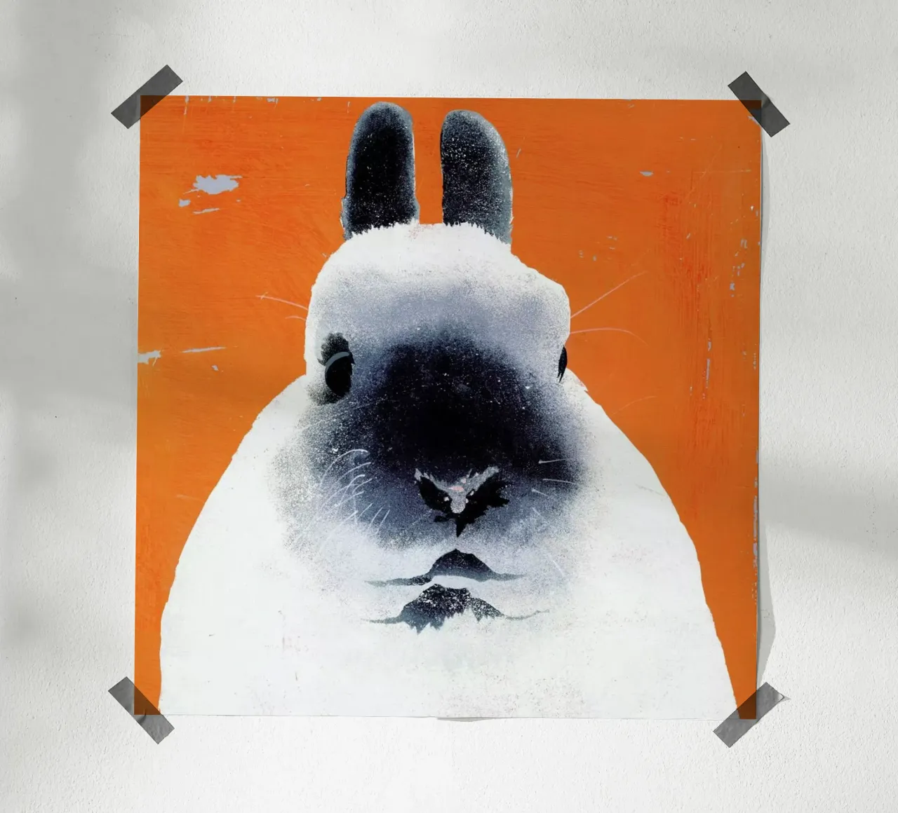 Rabbit poster by Andy Bridge