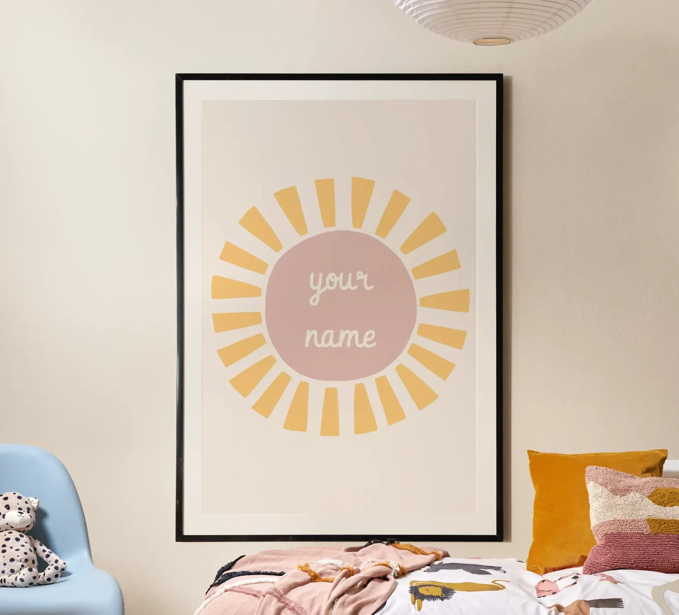 Custom Sunshine poster da Menina Lisboa