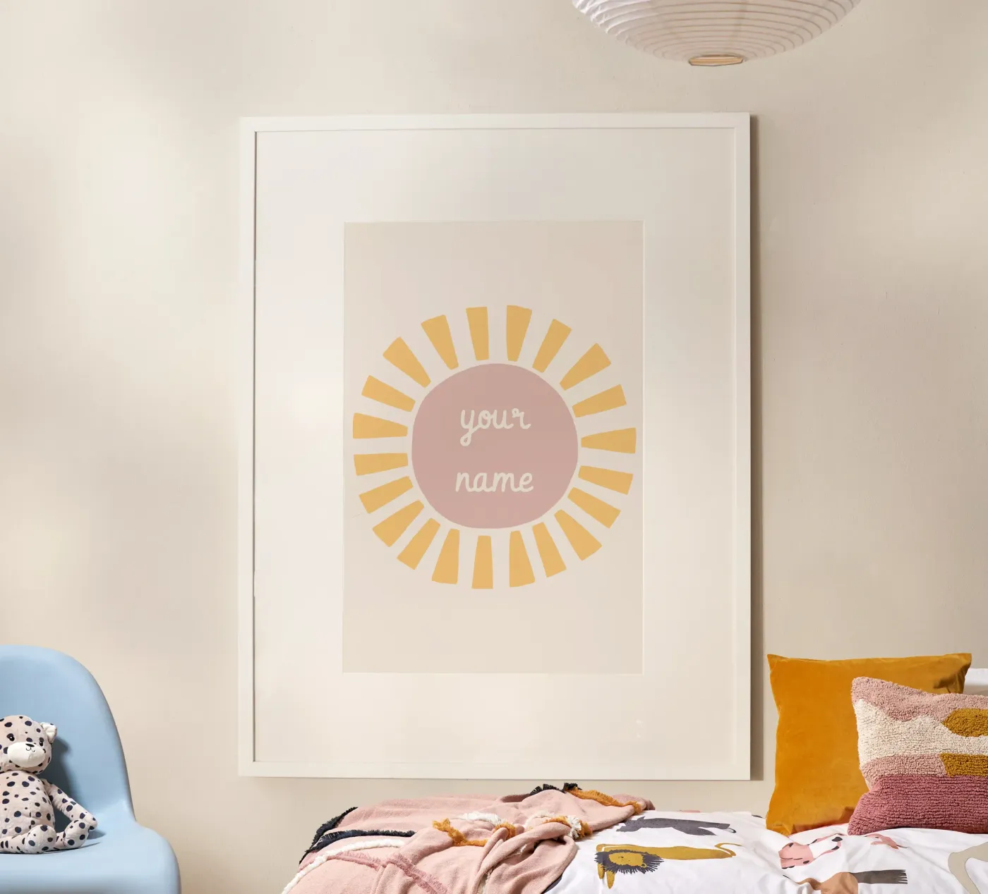 Custom Sunshine poster da Menina Lisboa