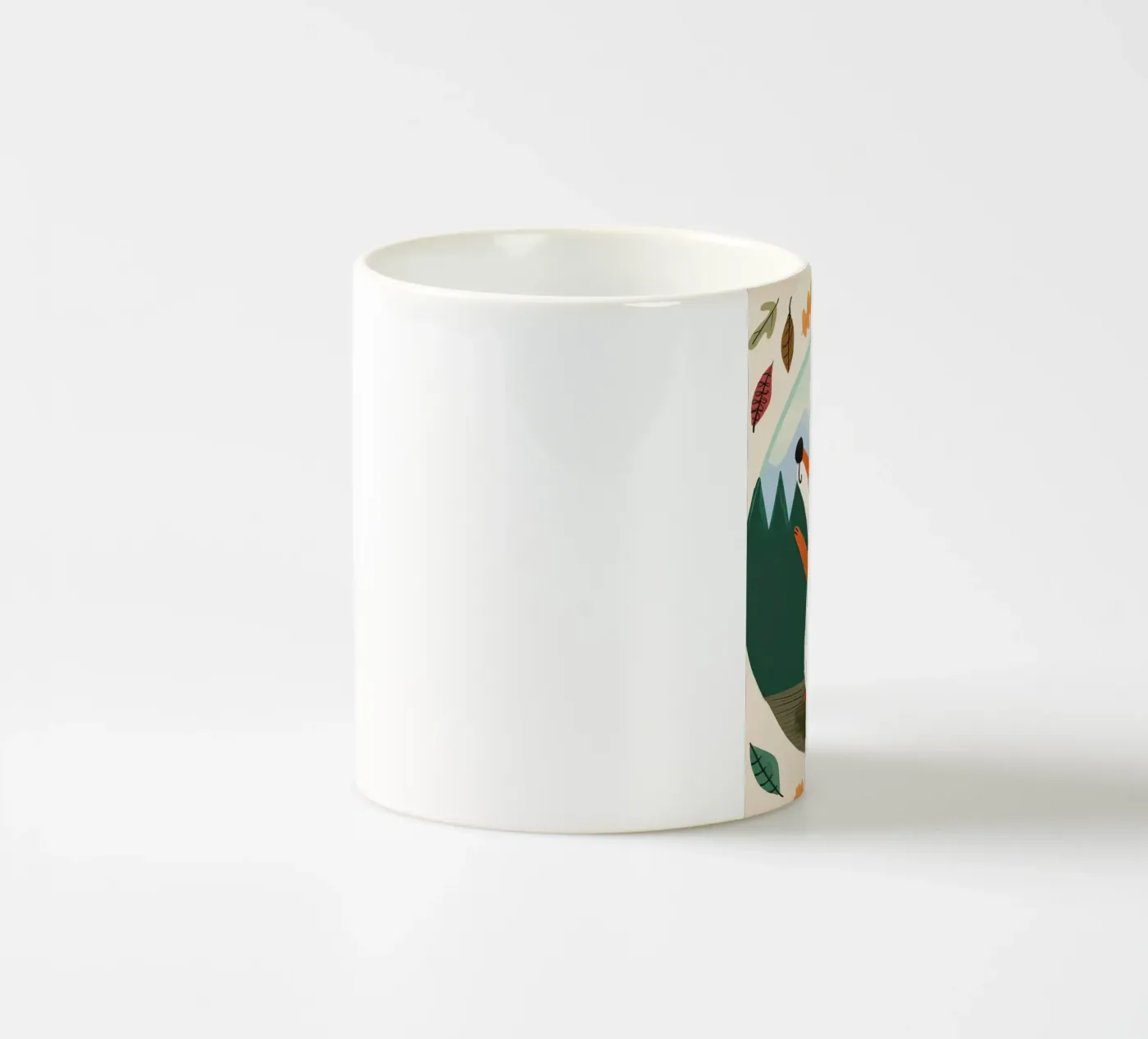 Forest Squirrel ceramic mug by Lilo