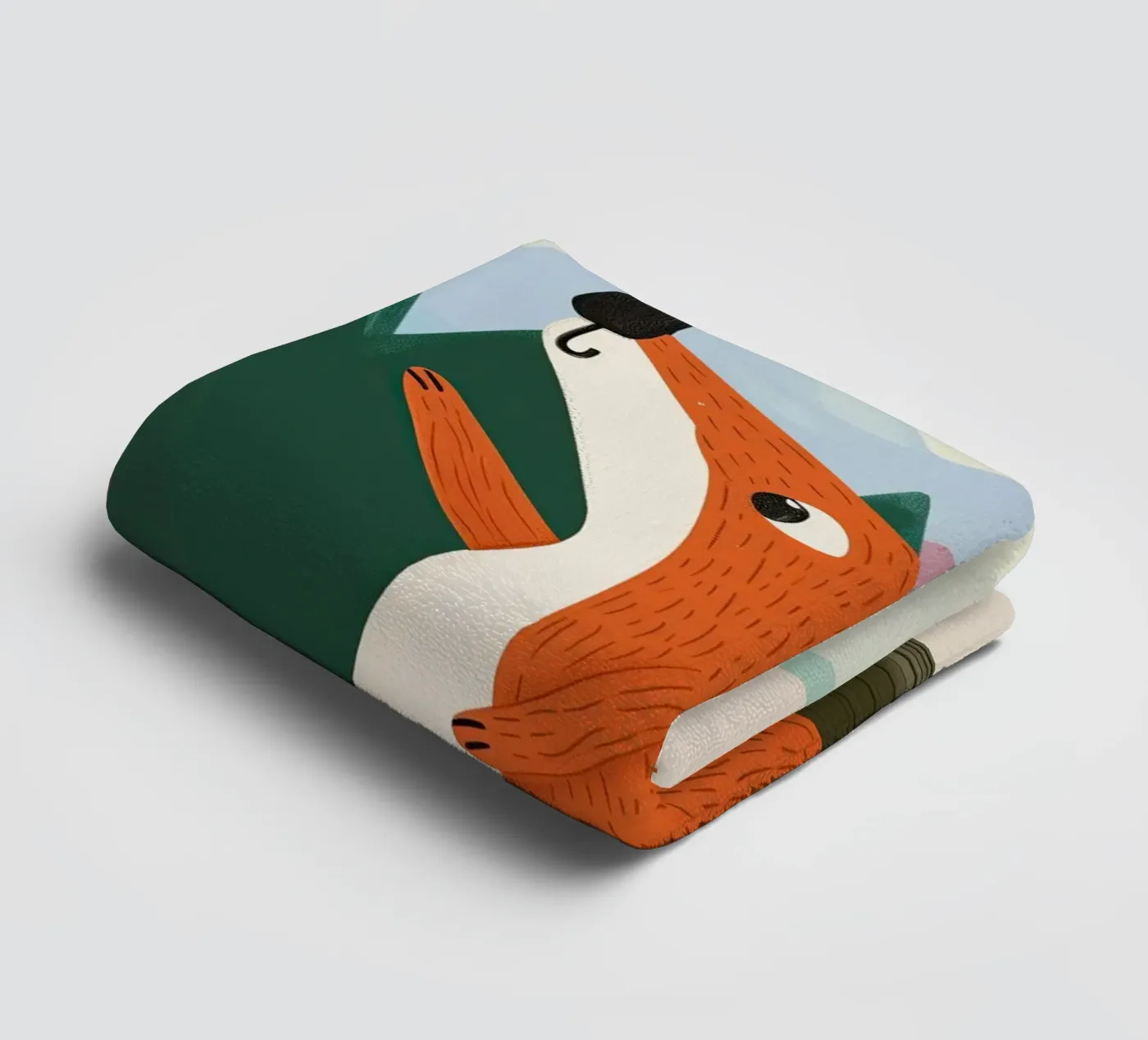 Forest Squirrel towel by Lilo