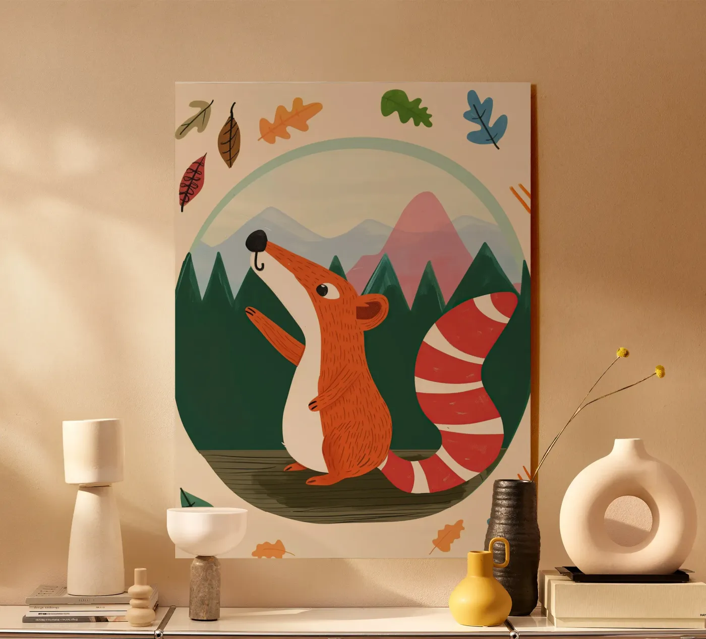 Forest Squirrel plexiglas de Lilo