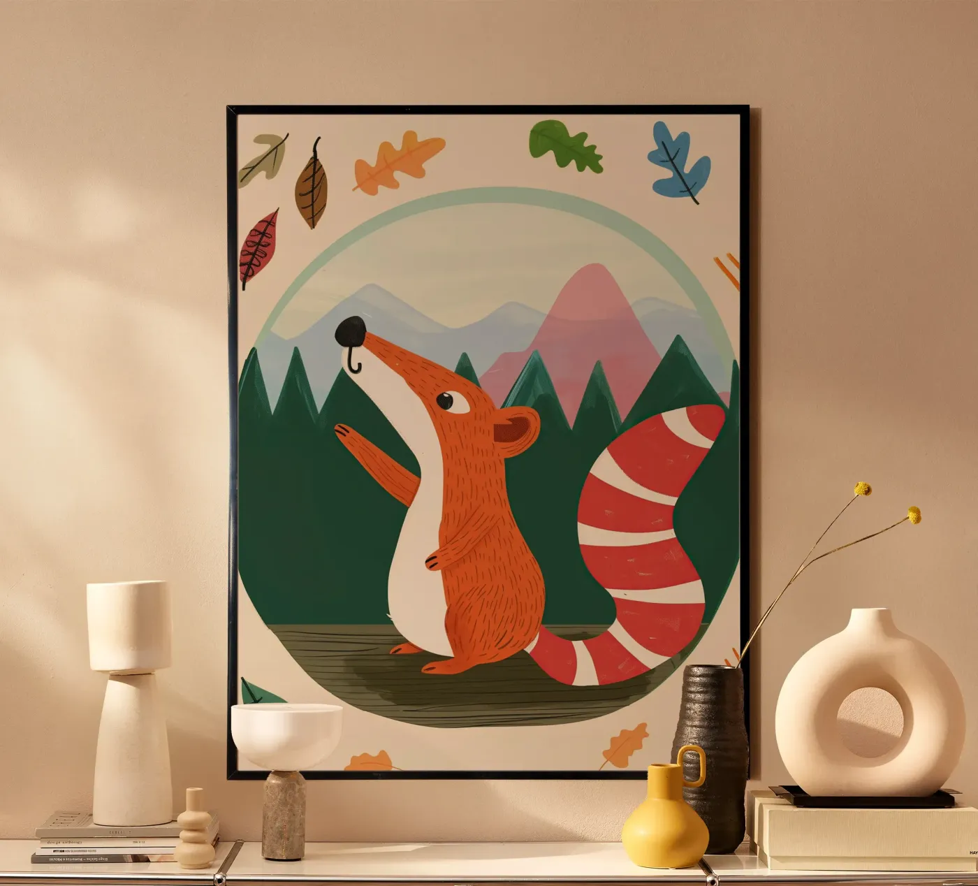 Forest Squirrel poster da Lilo