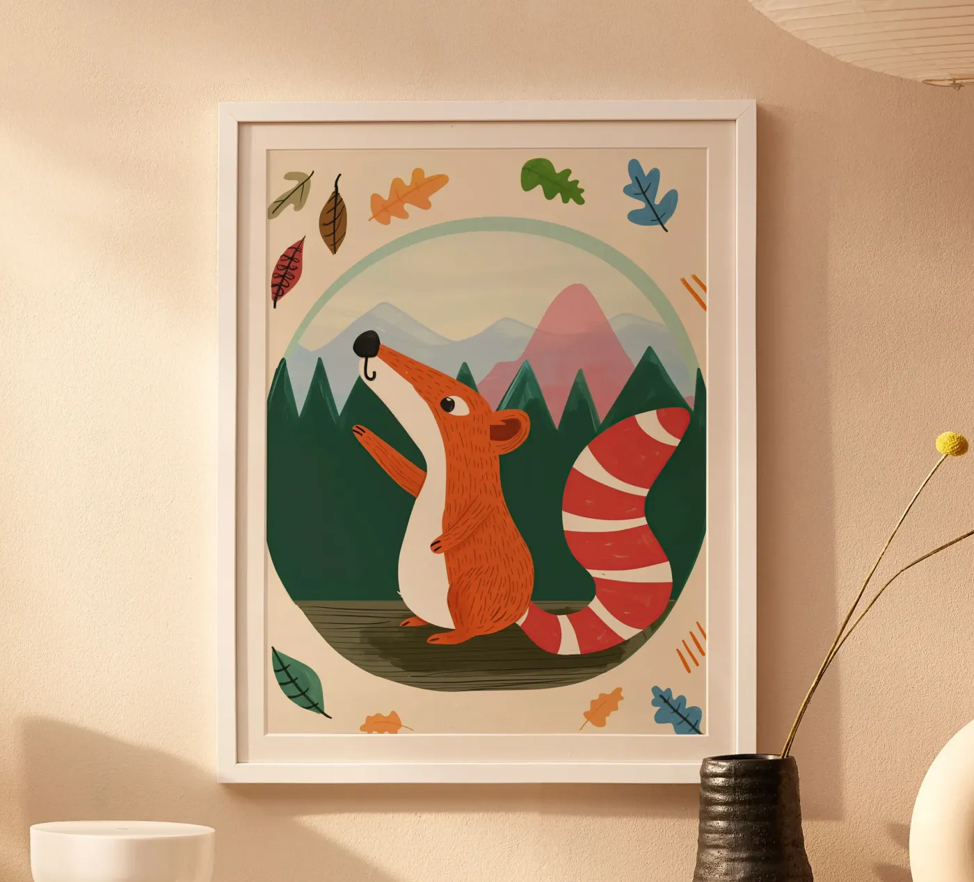 Forest Squirrel poster da Lilo