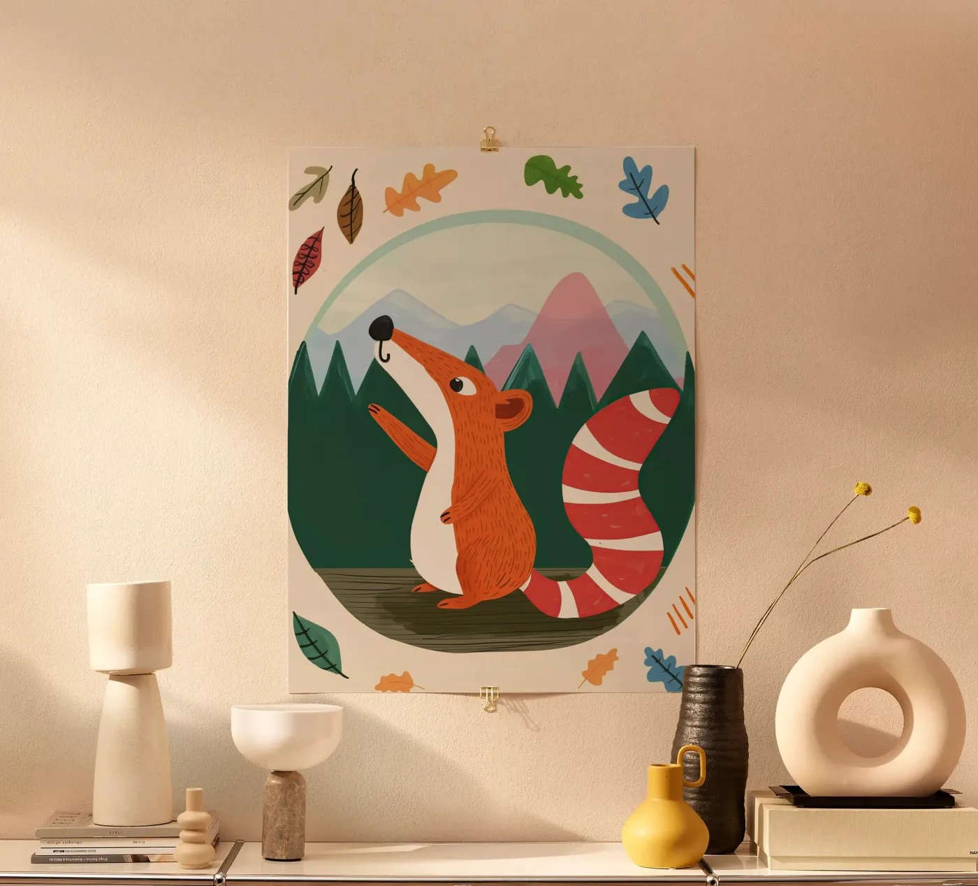 Forest Squirrel poster da Lilo