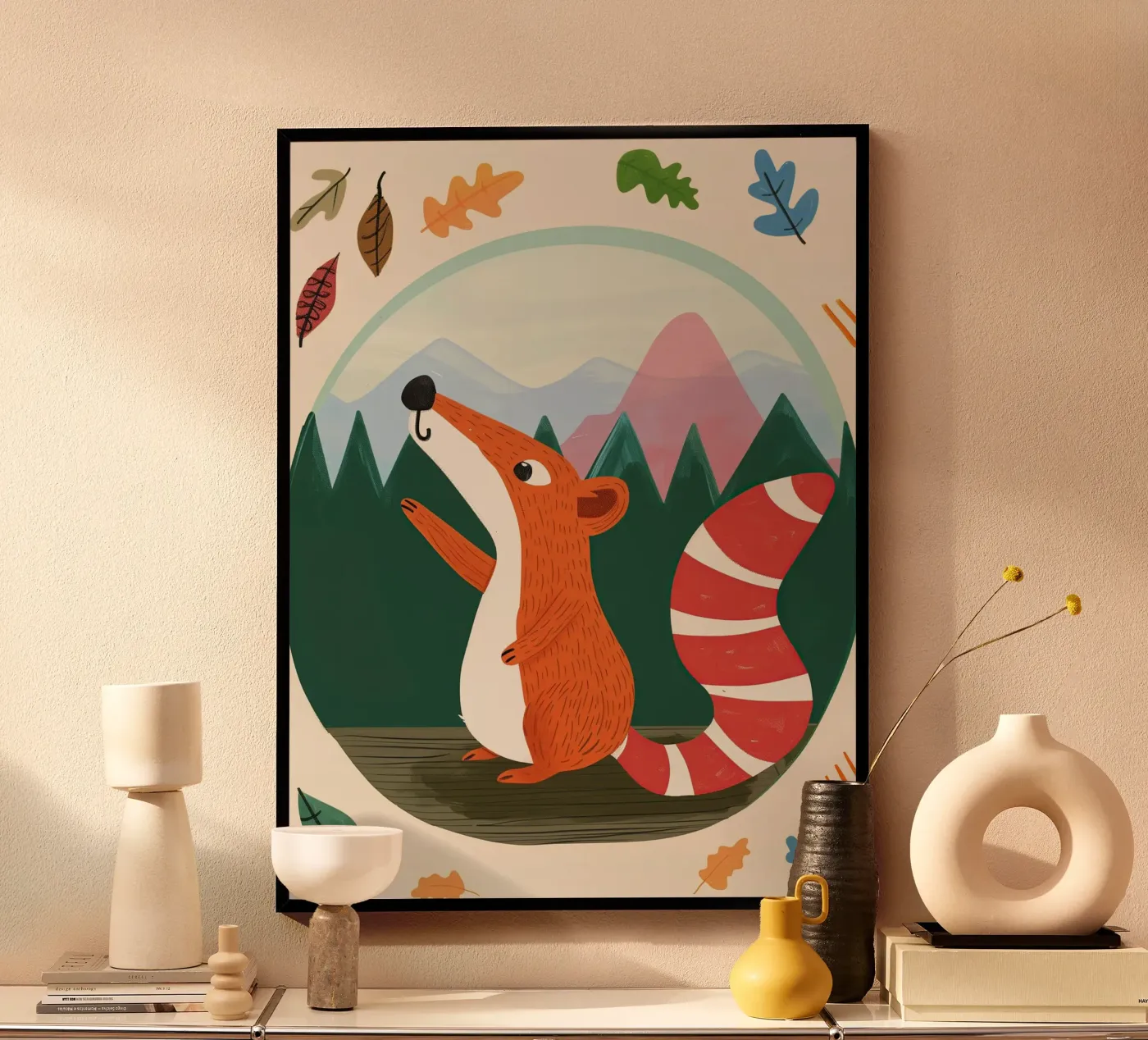 Forest Squirrel poster da Lilo