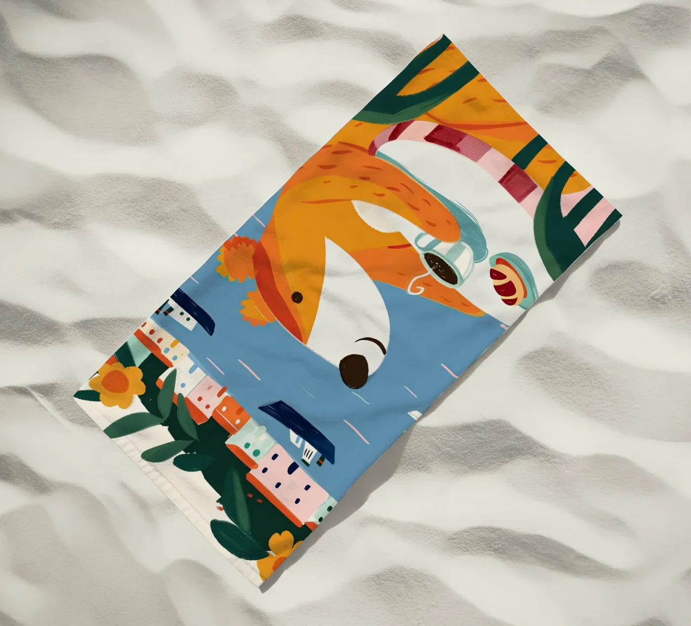 Bear on Vacation telo mare da Lilo