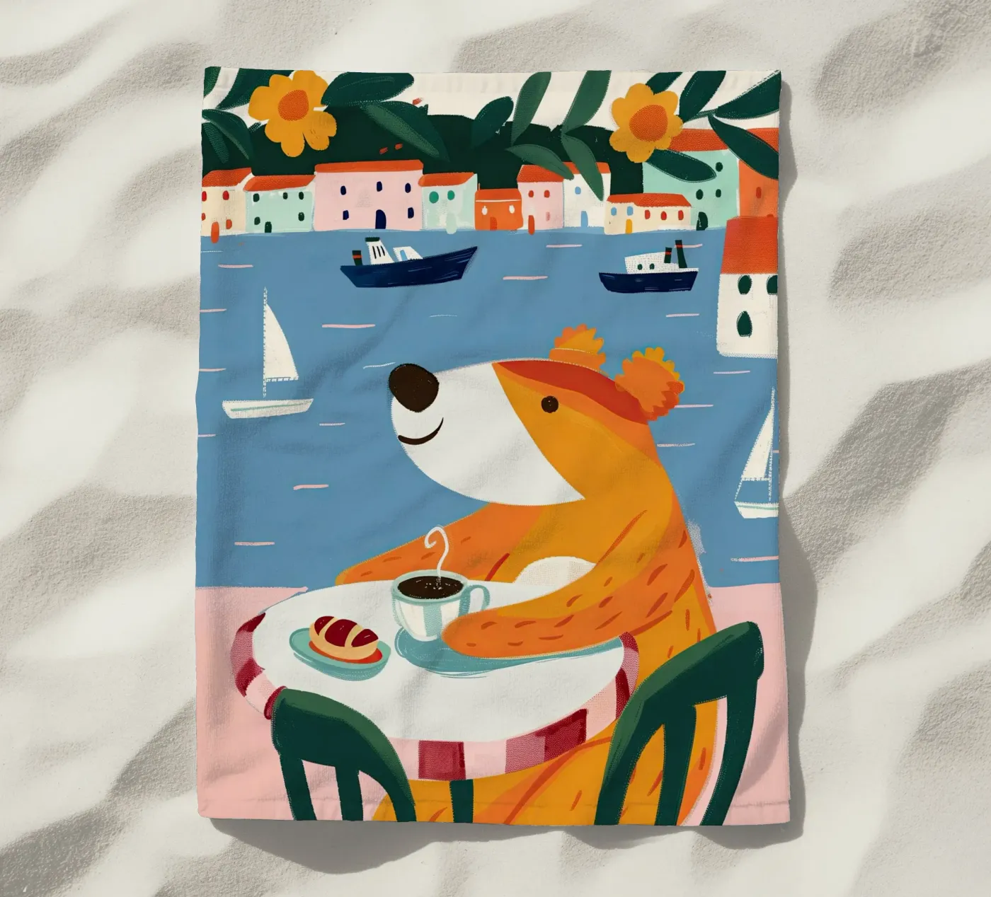 Bear on Vacation telo mare da Lilo