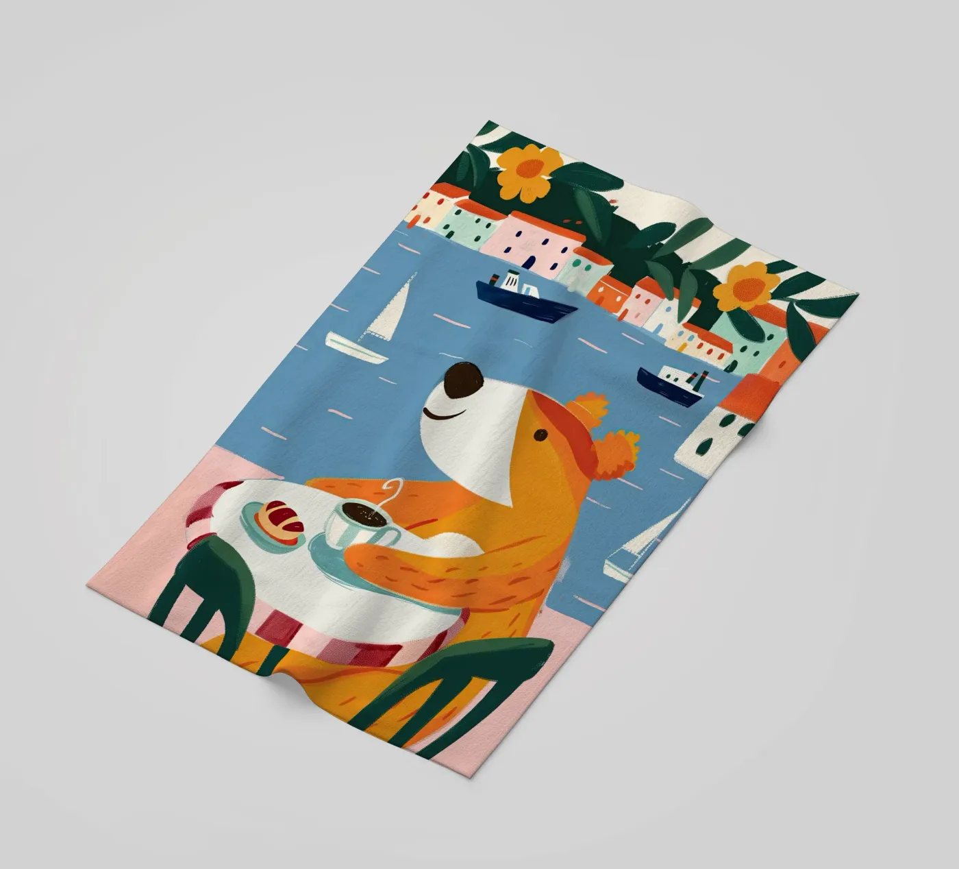 Bear on Vacation telo mare da Lilo