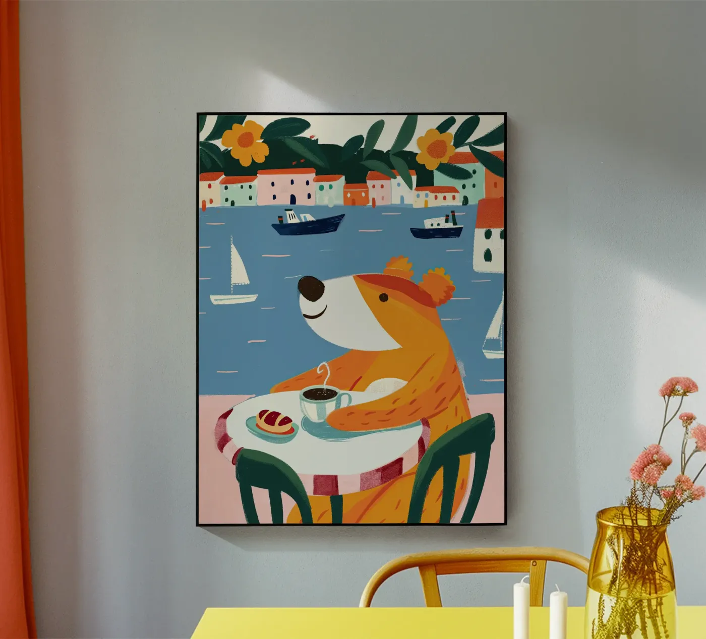 Bear on Vacation plexiglass da Lilo