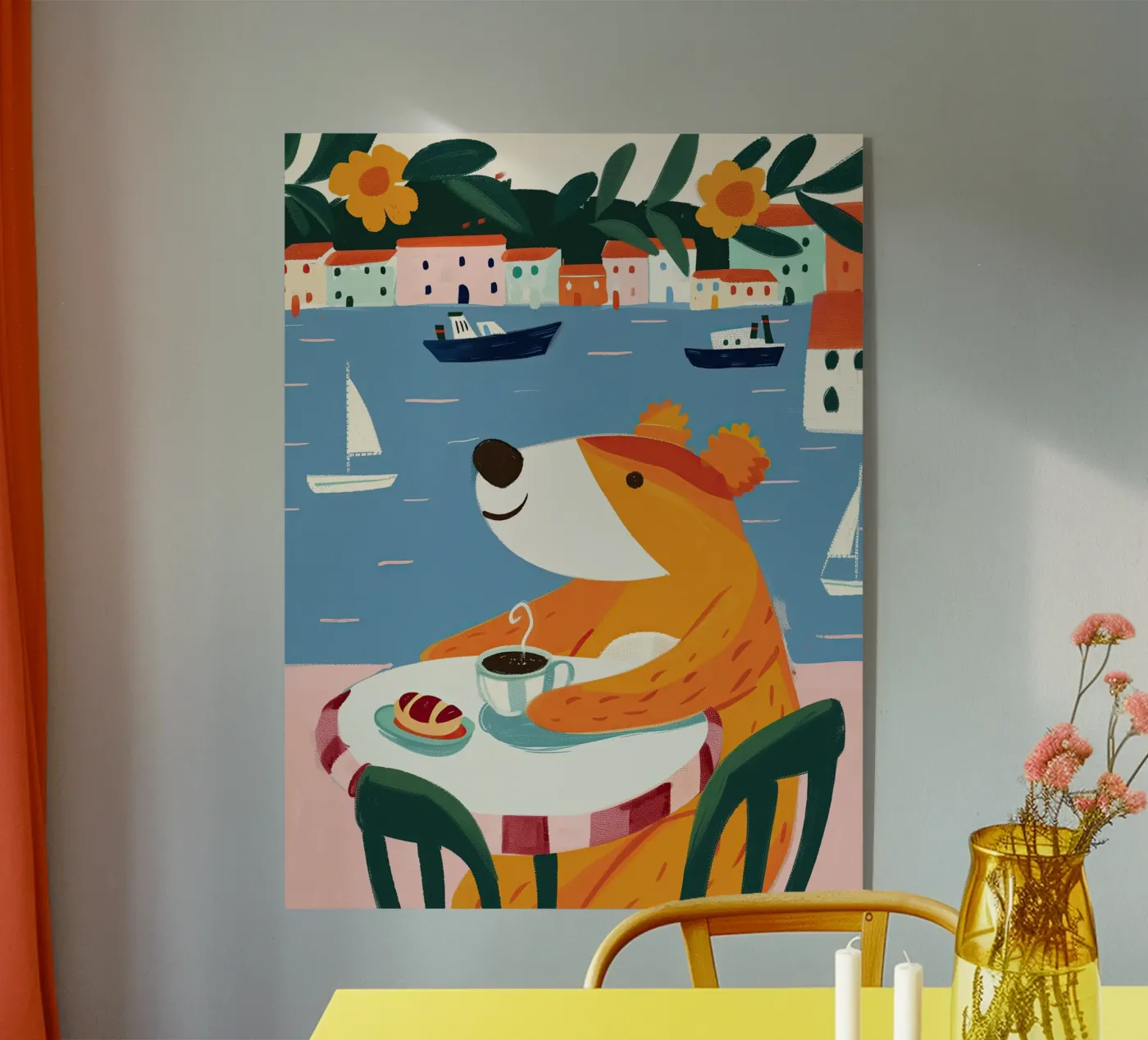 Bear on Vacation plexiglass da Lilo
