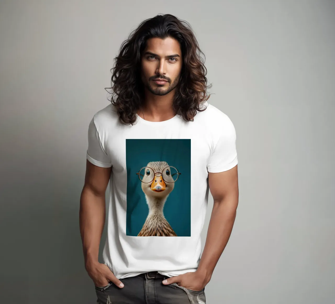 Quack t-shirt by Art Unleashed