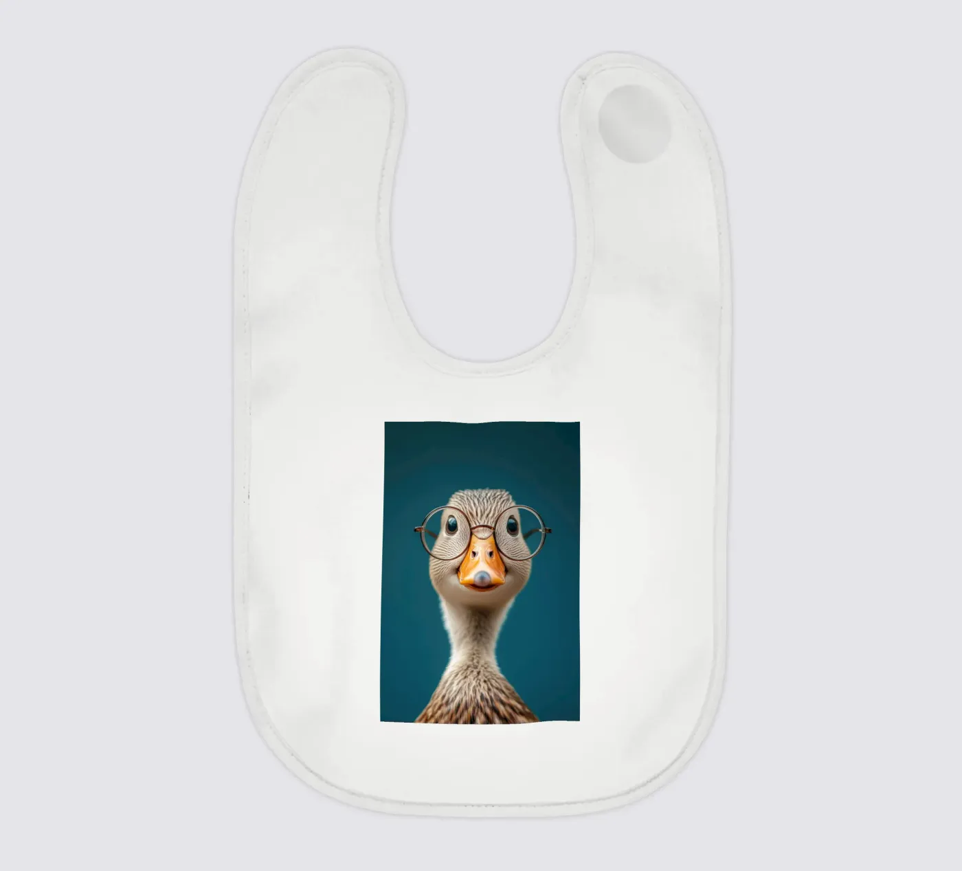 Quack baby slabbetje van Art Unleashed