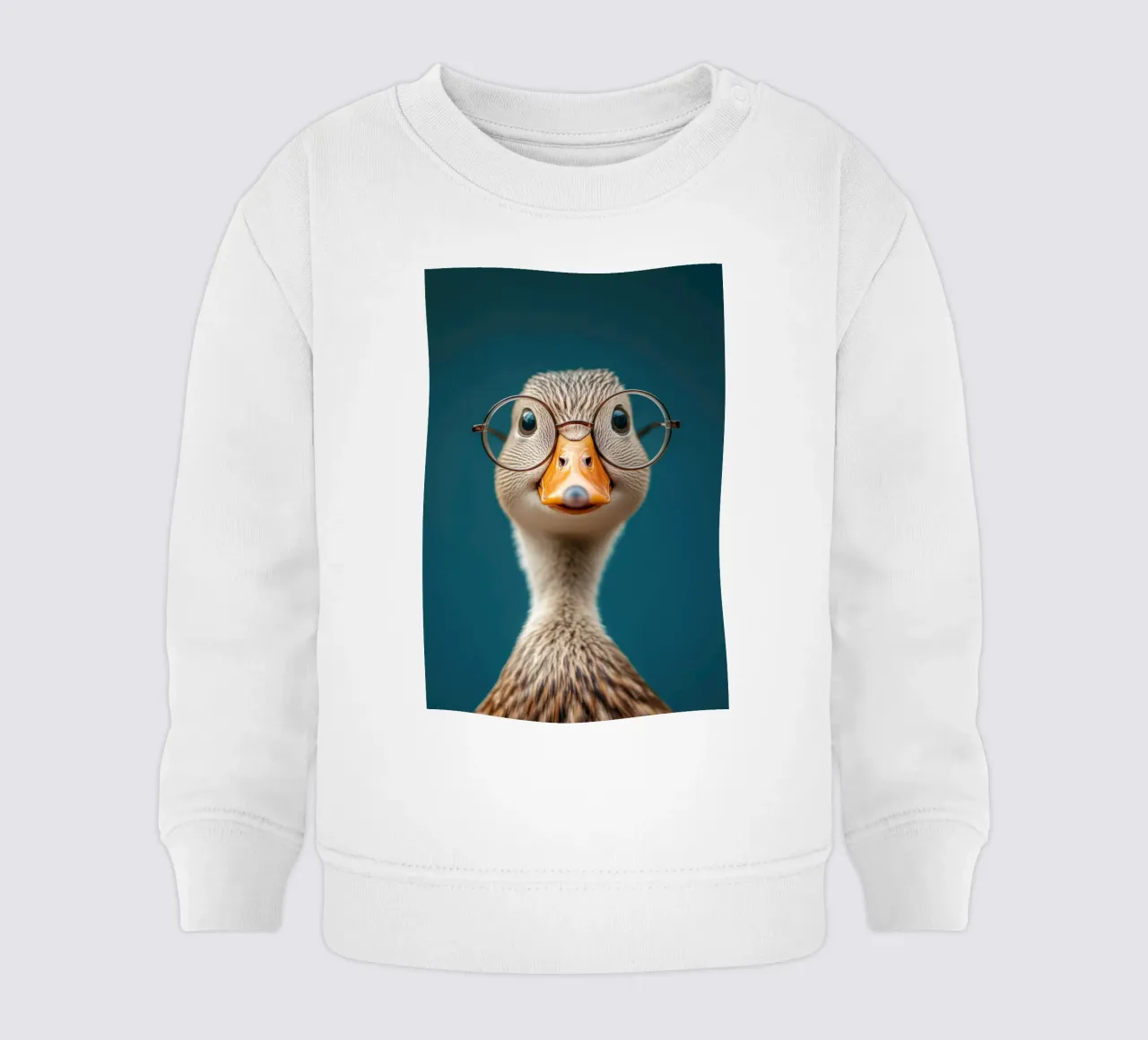 Quack felpa neonato da Art Unleashed