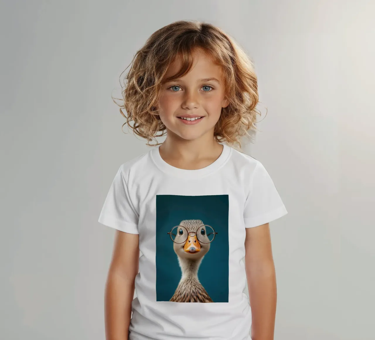 Quack t-shirt bambini da Art Unleashed