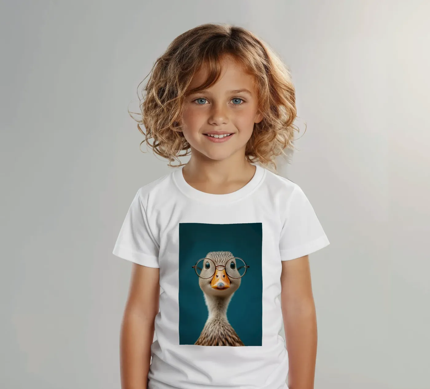 Quack t-shirt bambini da Art Unleashed