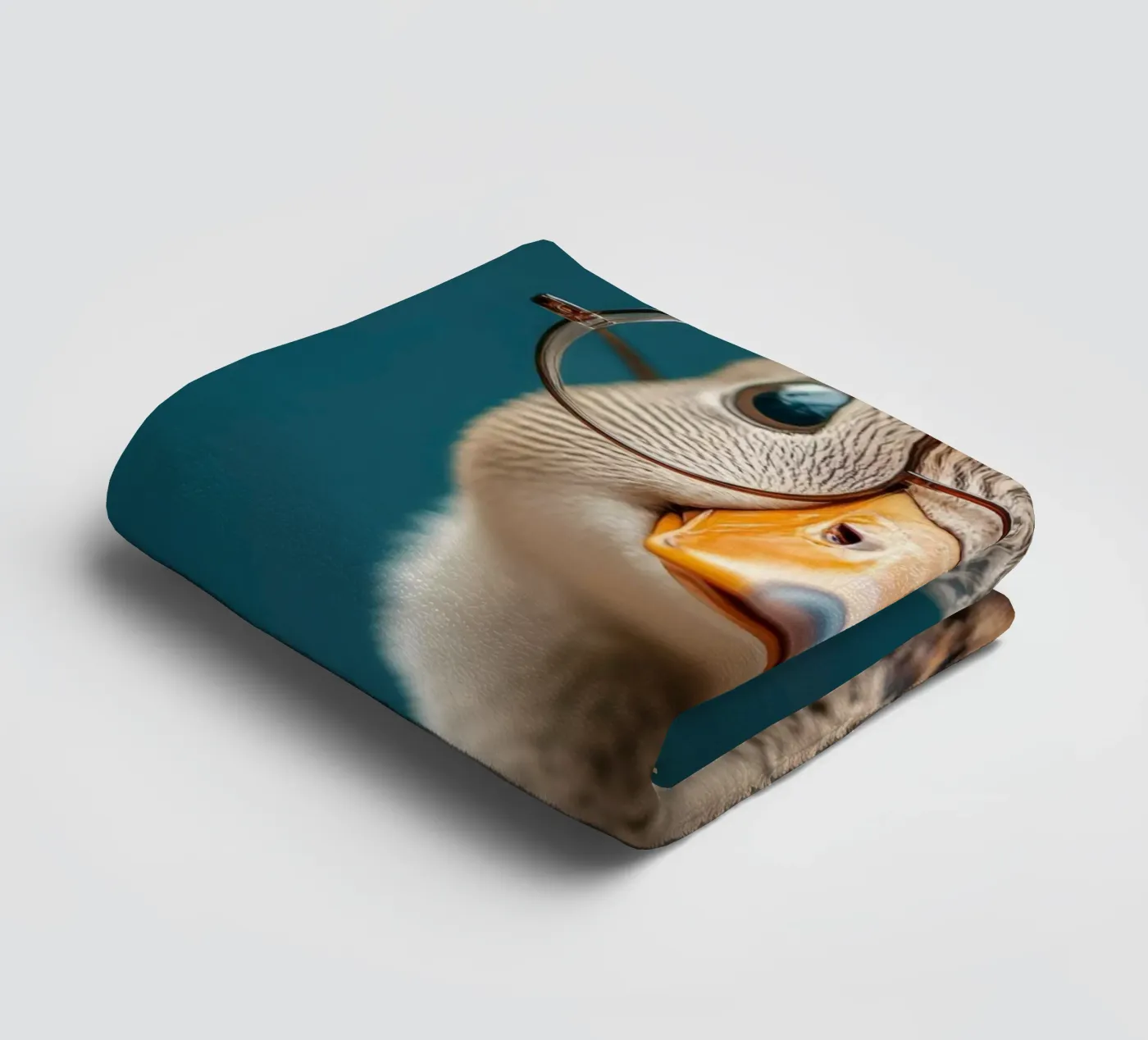 Quack badhanddoek van Art Unleashed