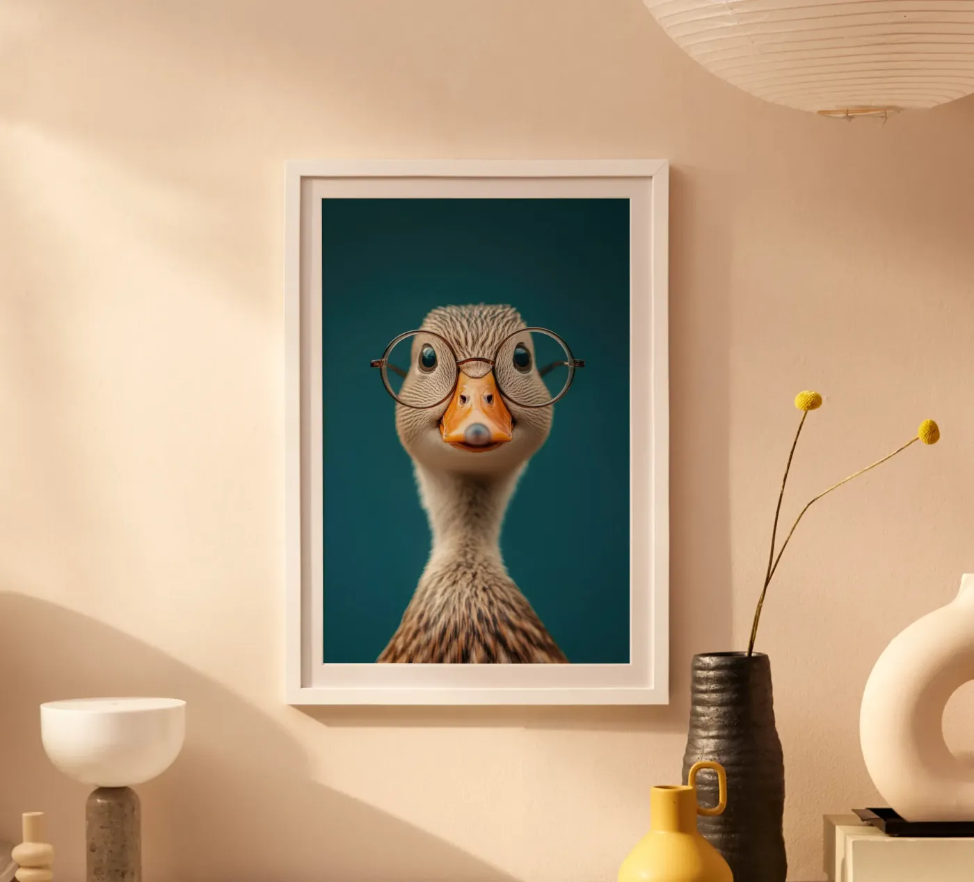 Quack Poster von Art Unleashed