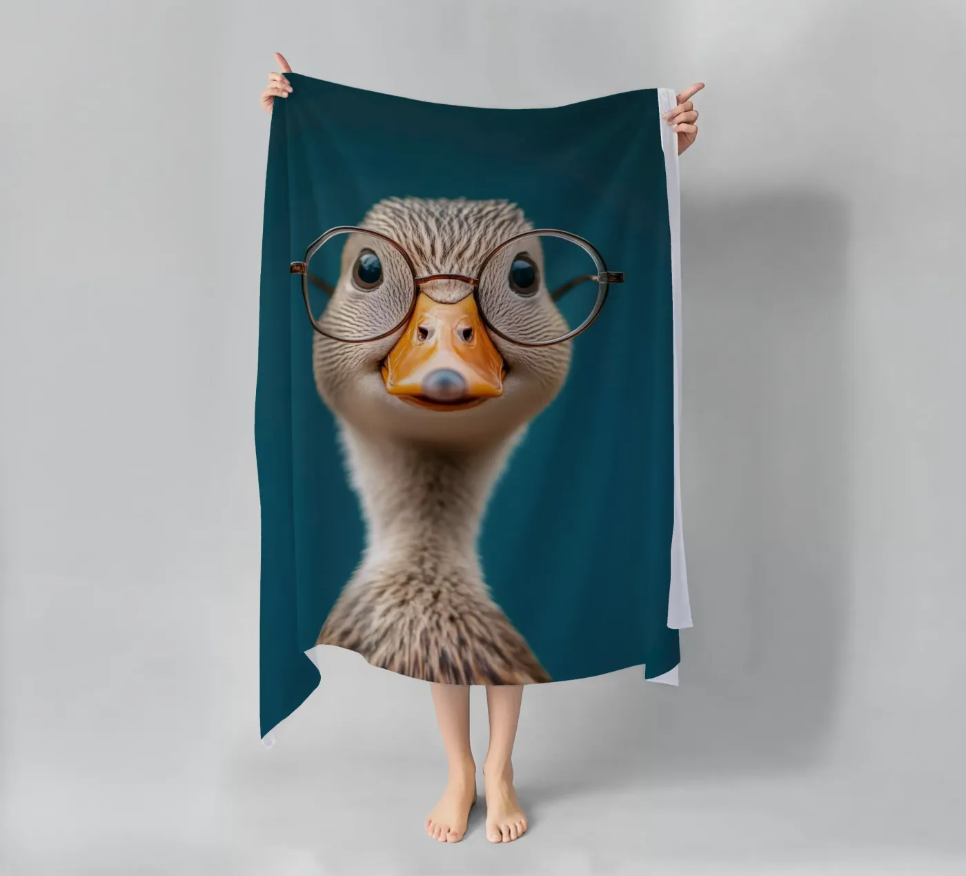 Quack serviette de plage de Art Unleashed