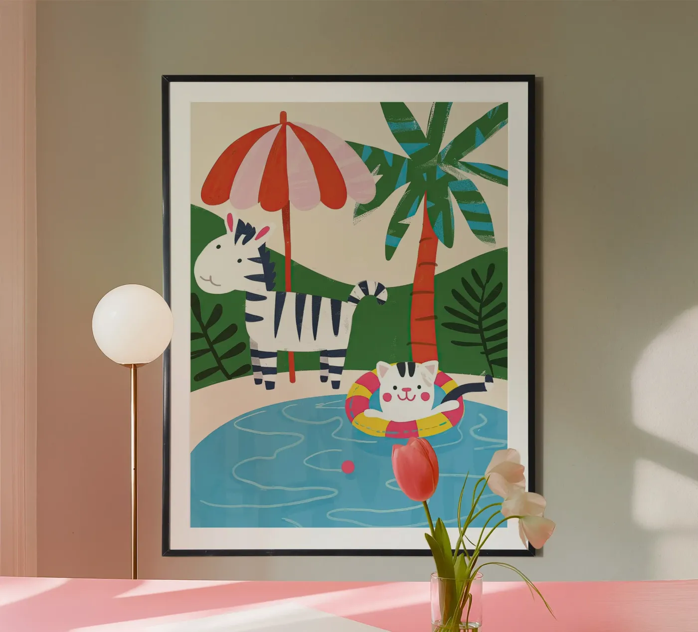 Pool Day Friends poster da Lilo