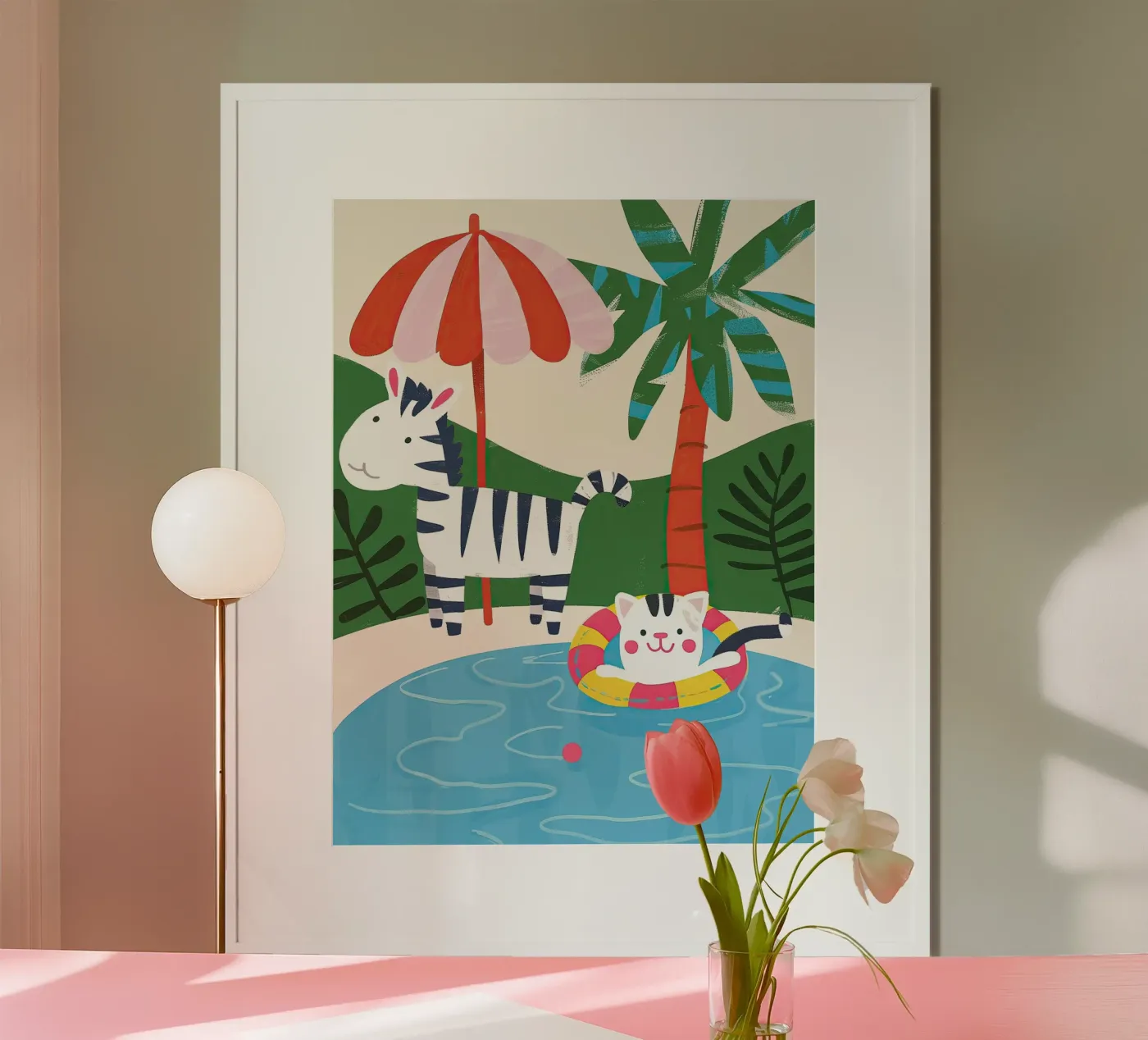 Pool Day Friends poster da Lilo