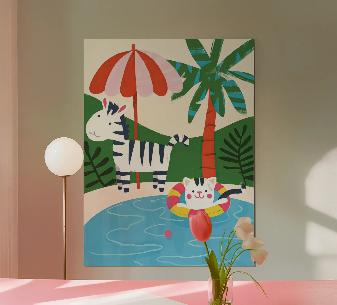 Pool Day Friends poster da Lilo