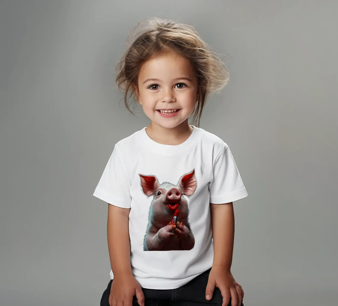Lipstick t-shirt bambini da Art Unleashed