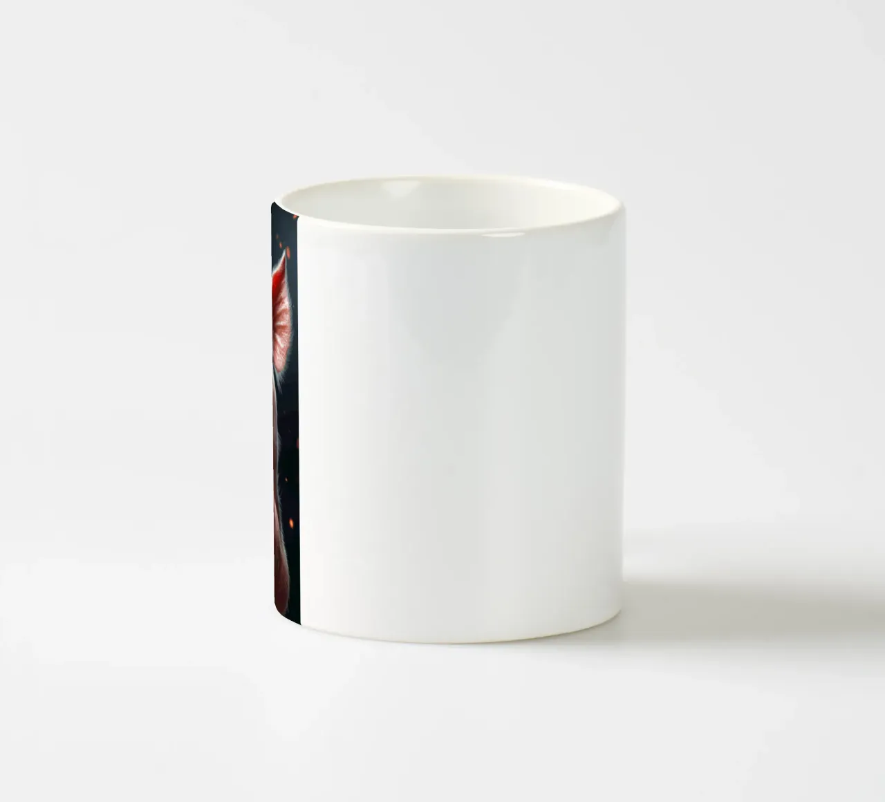 Lipstick tazza in ceramica da Art Unleashed