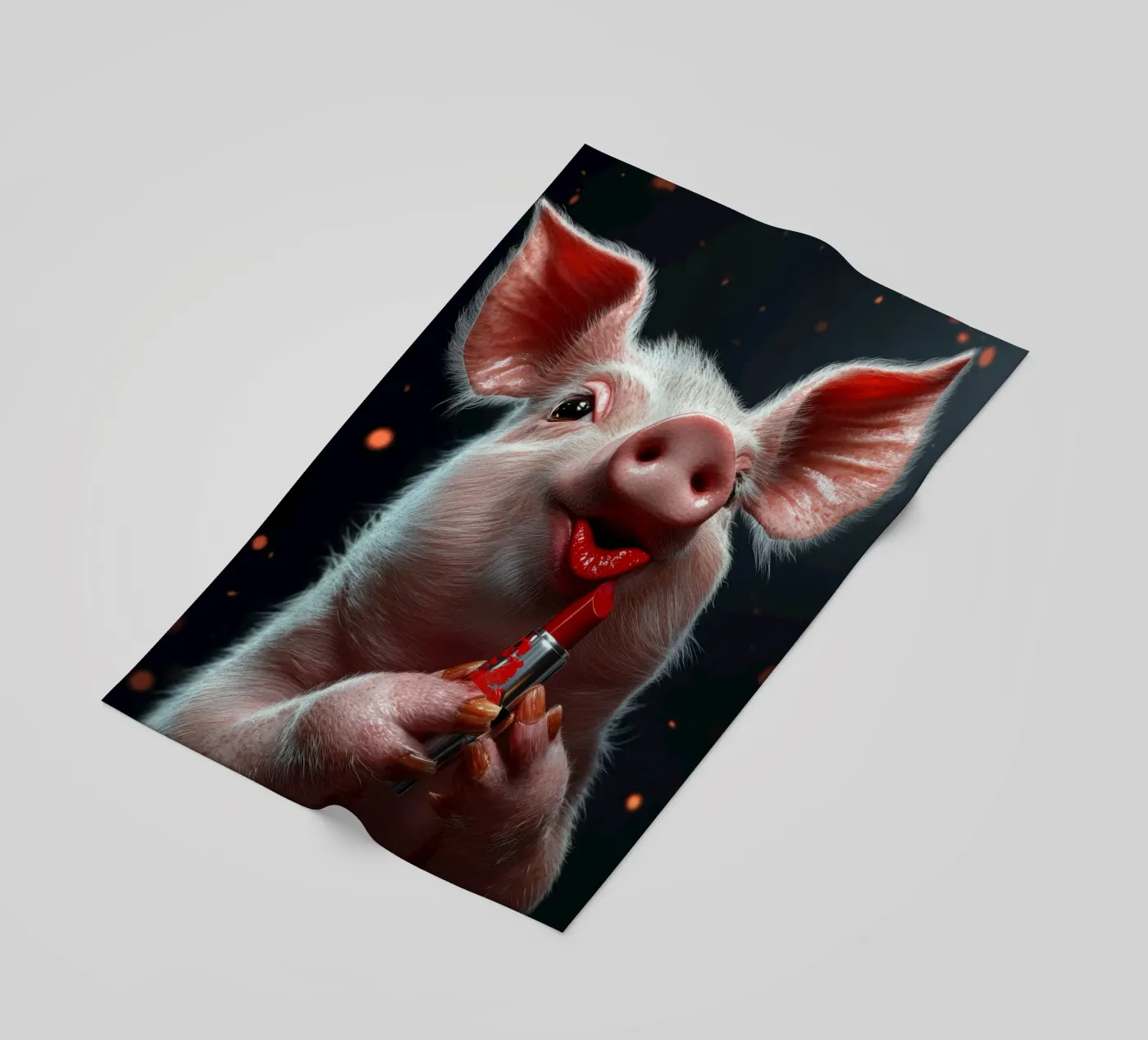 Lipstick telo mare da Art Unleashed