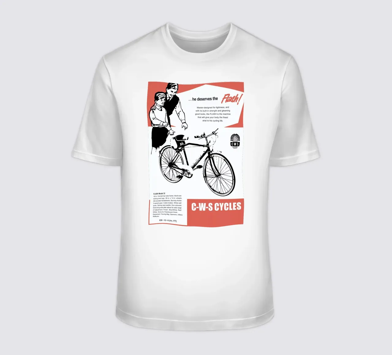 Flash t-shirt da Hemingway Design