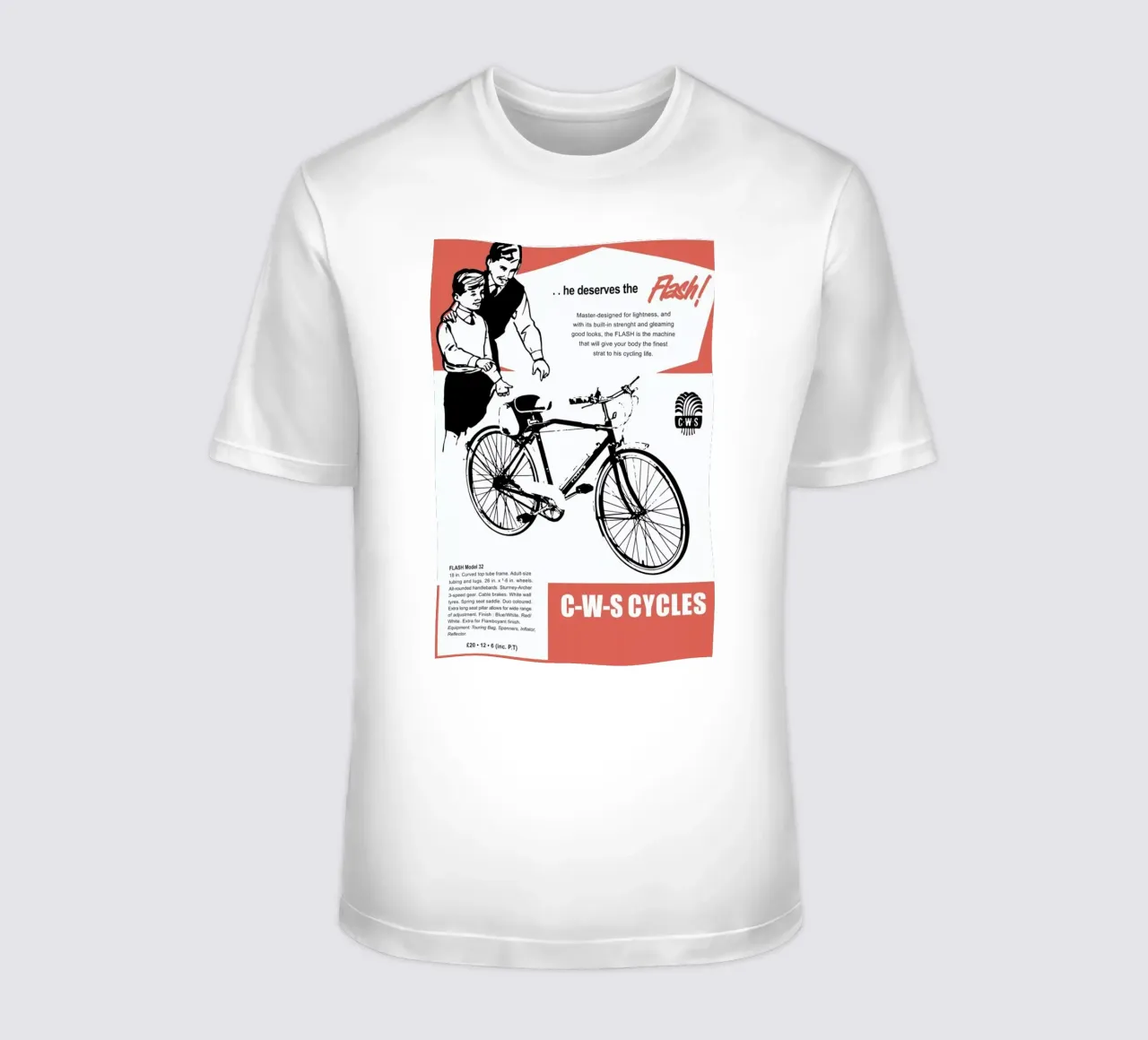 Flash t-shirt da Hemingway Design