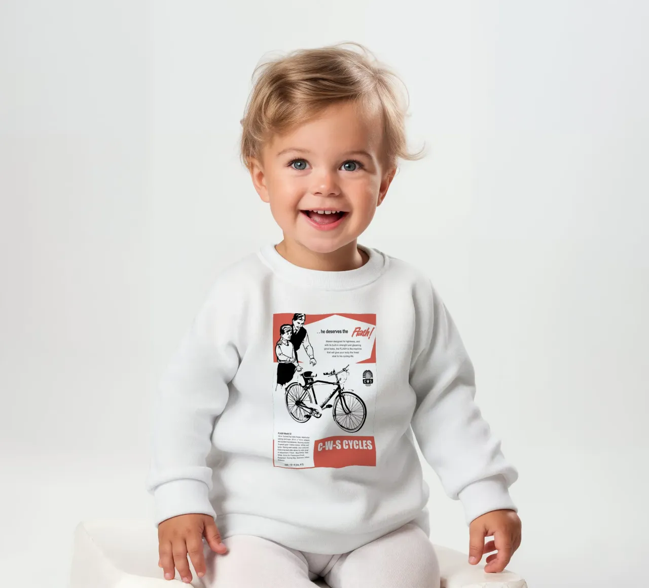 Flash felpa neonato da Hemingway Design