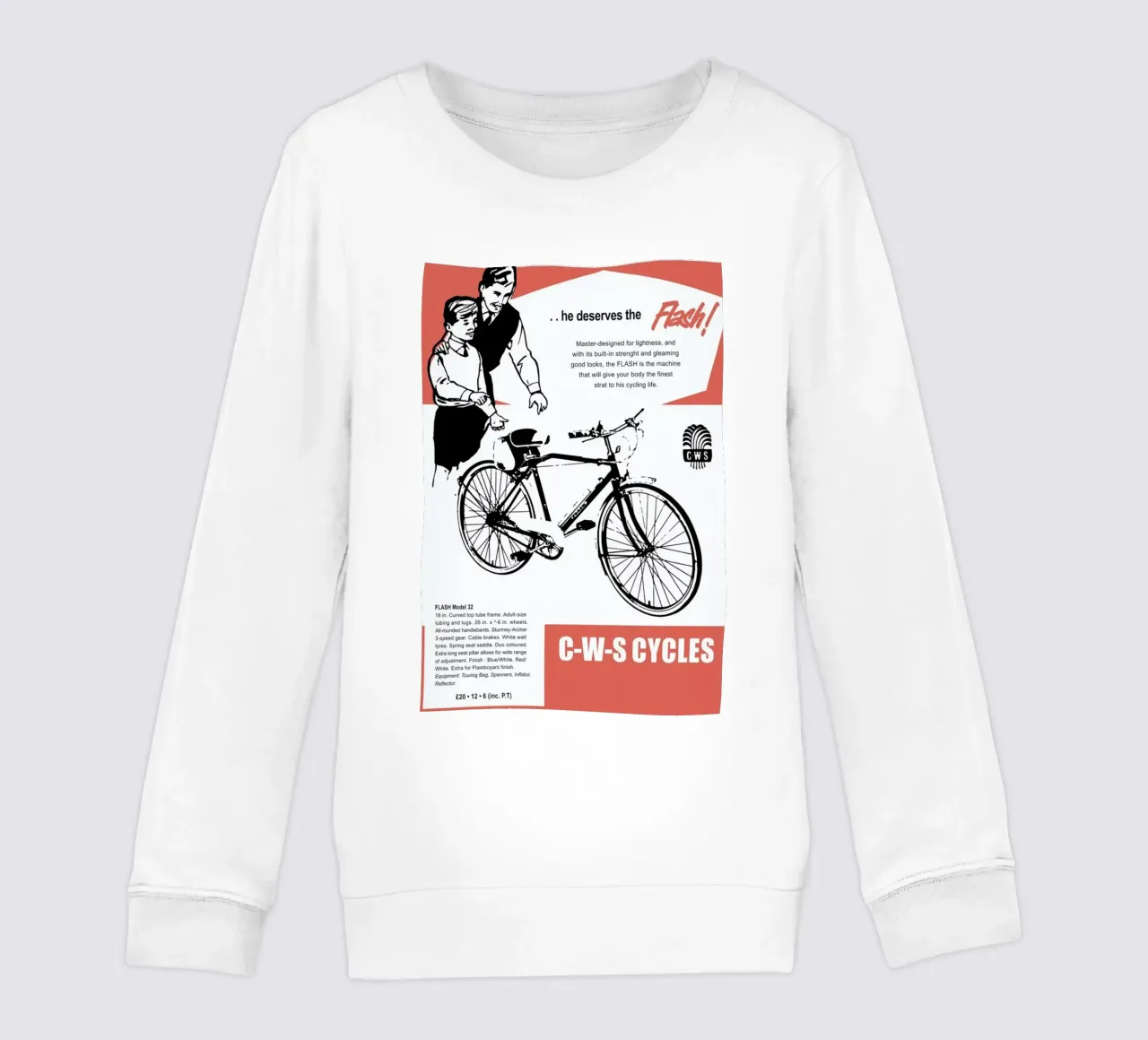 Flash felpa bambino da Hemingway Design