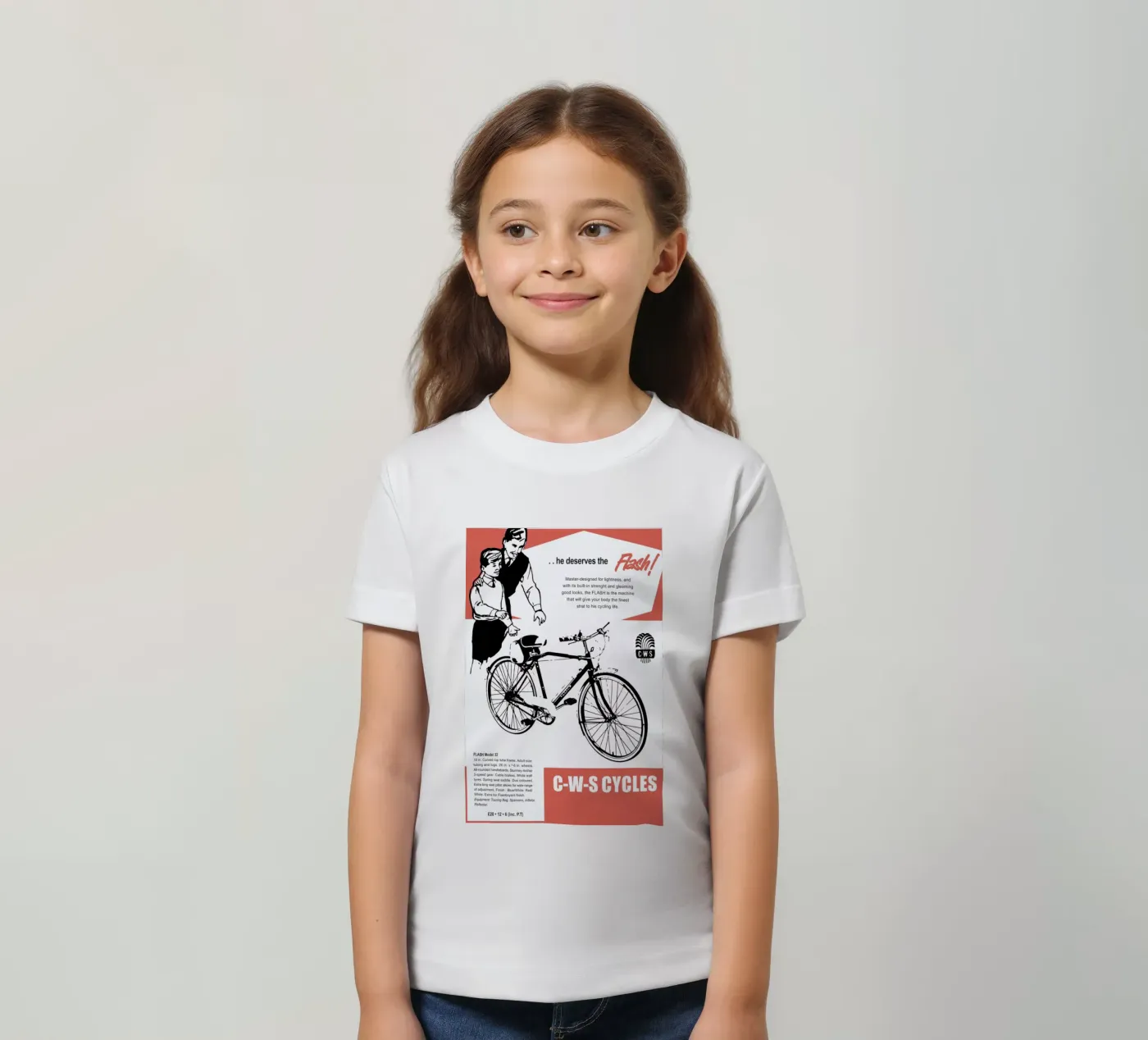 Flash kinder t-shirt van Hemingway Design