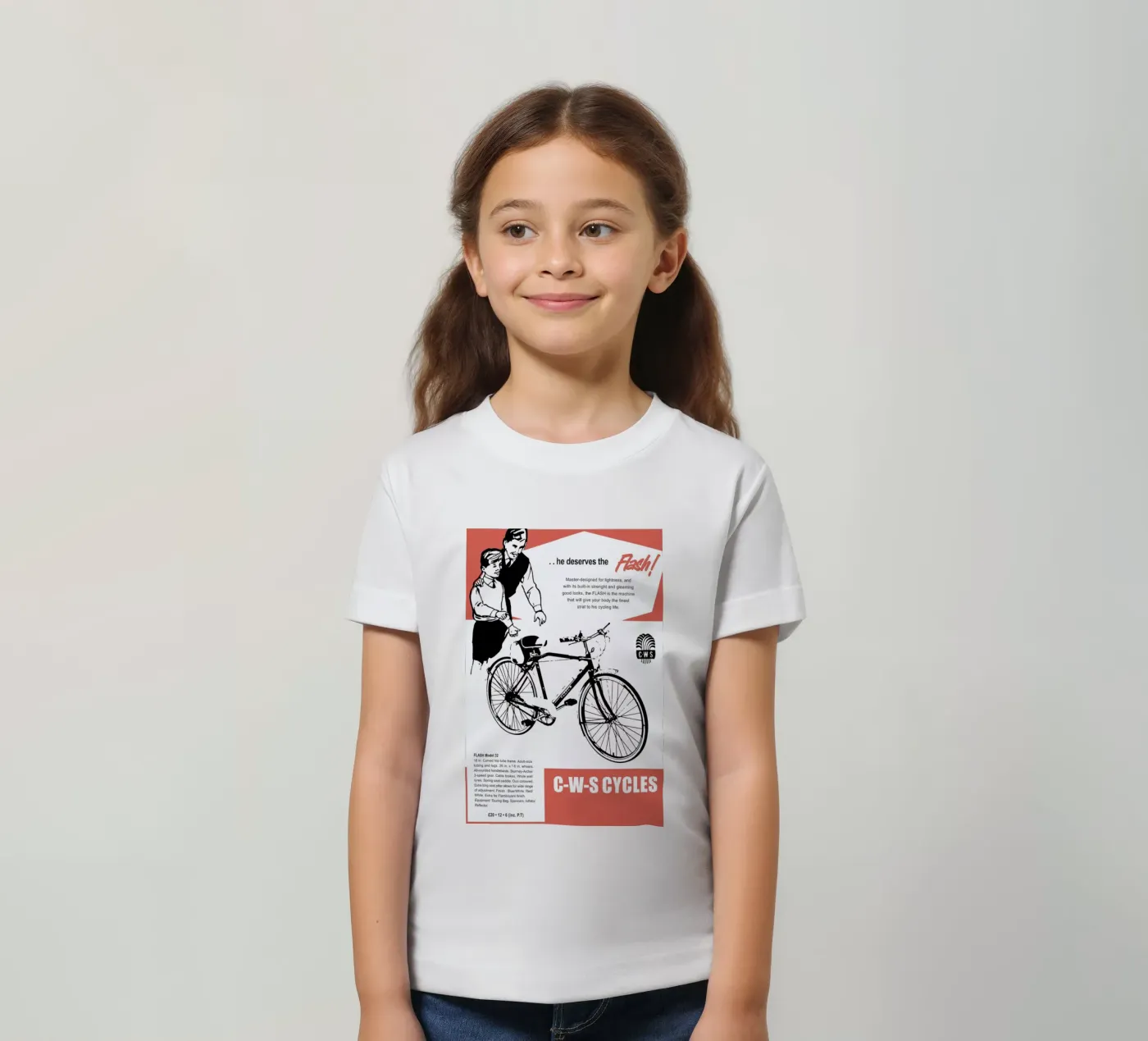 Flash kids t-shirt by Hemingway Design