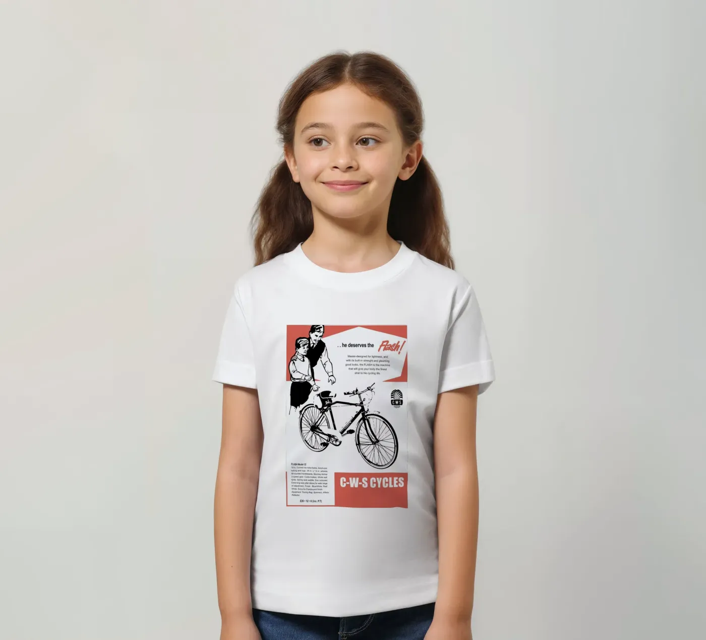 Flash kinder t-shirt van Hemingway Design